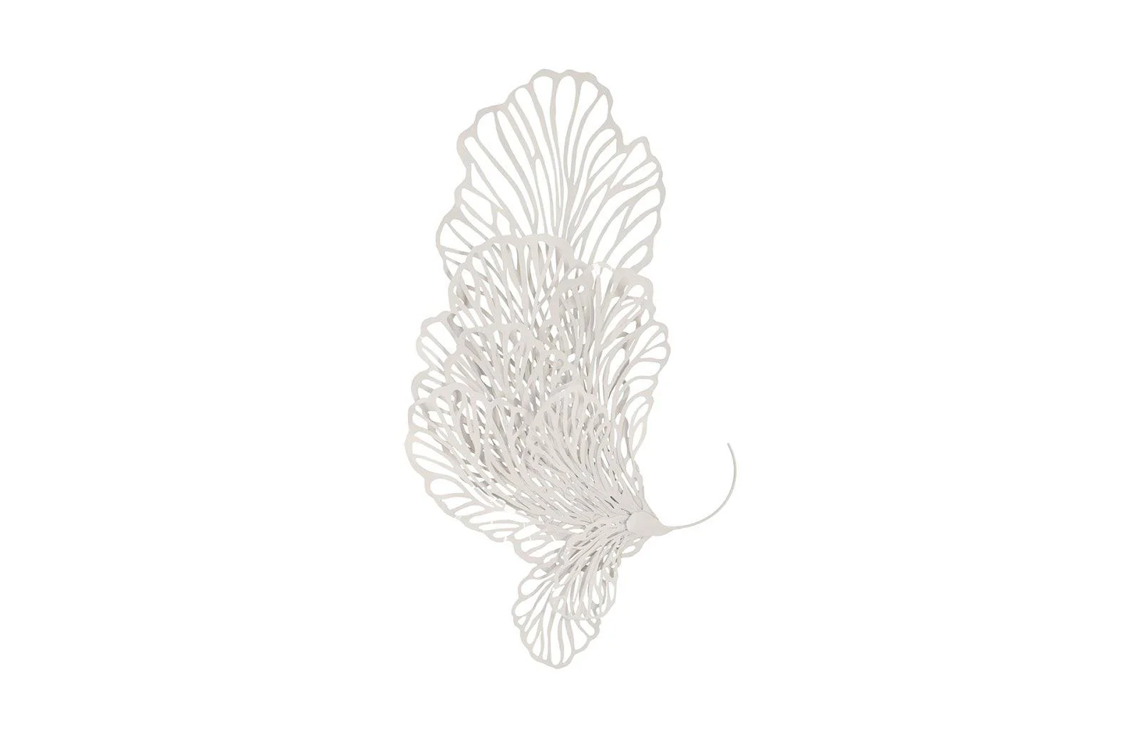 Butterfly Wall Art, White, MD - Remutear