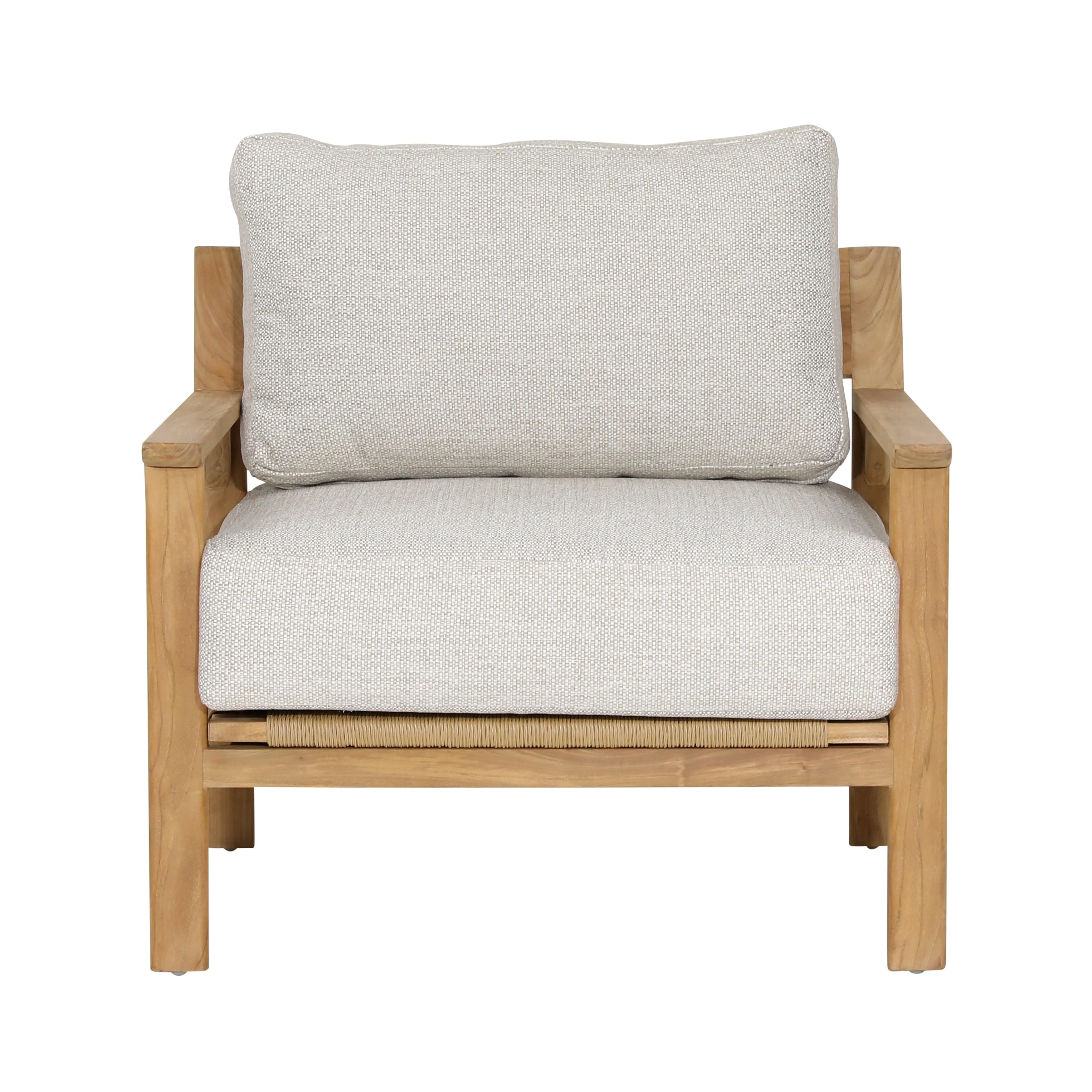 Lexie Outdoor Occasional Chair Taupe - Remutear