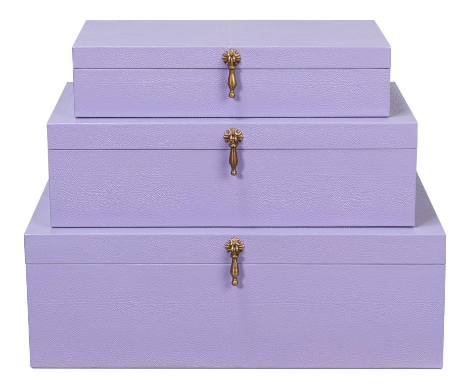 Cosmos Nesting Boxes S/3 Lilac - Remutear