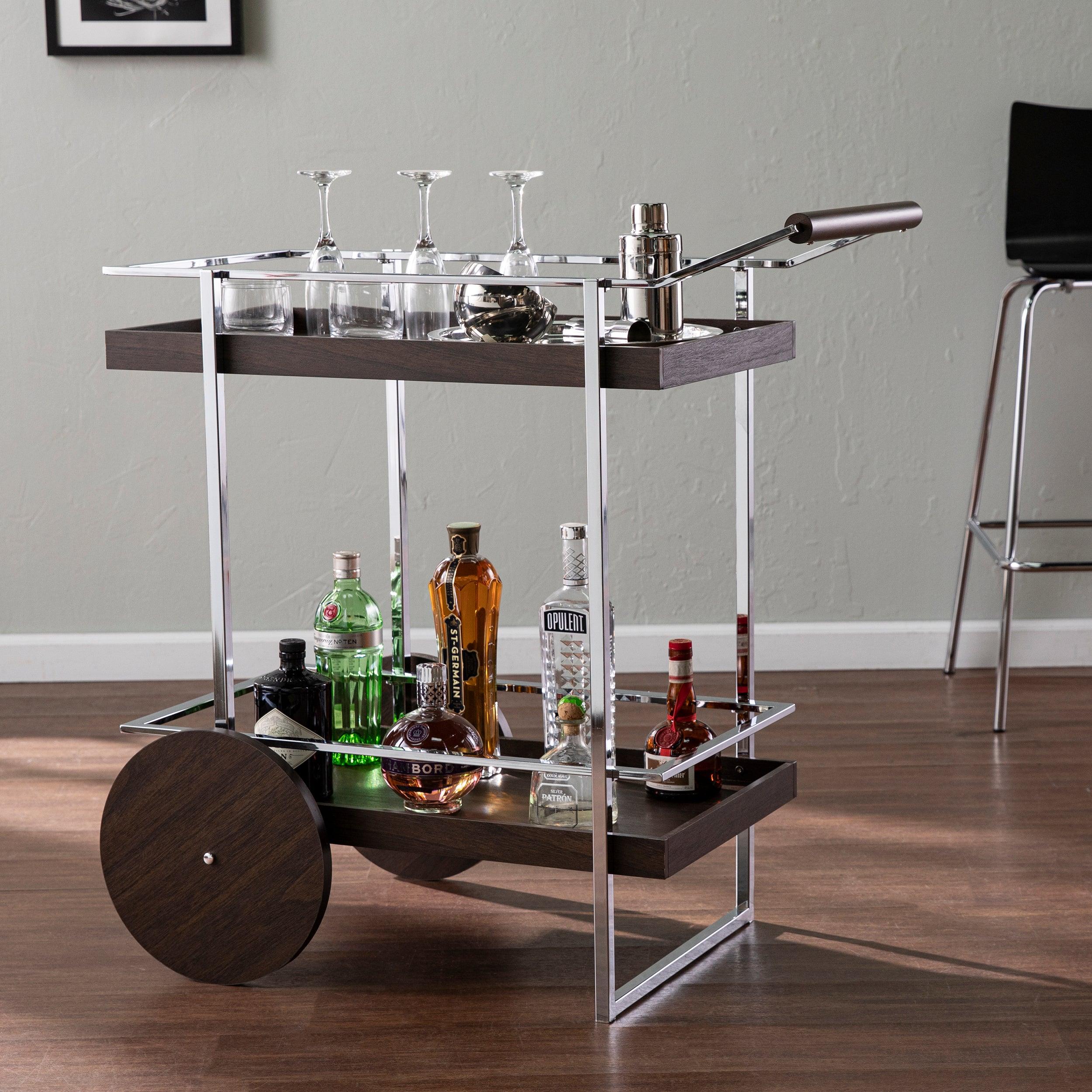 Dorben Rolling Bar Cart - Remutear