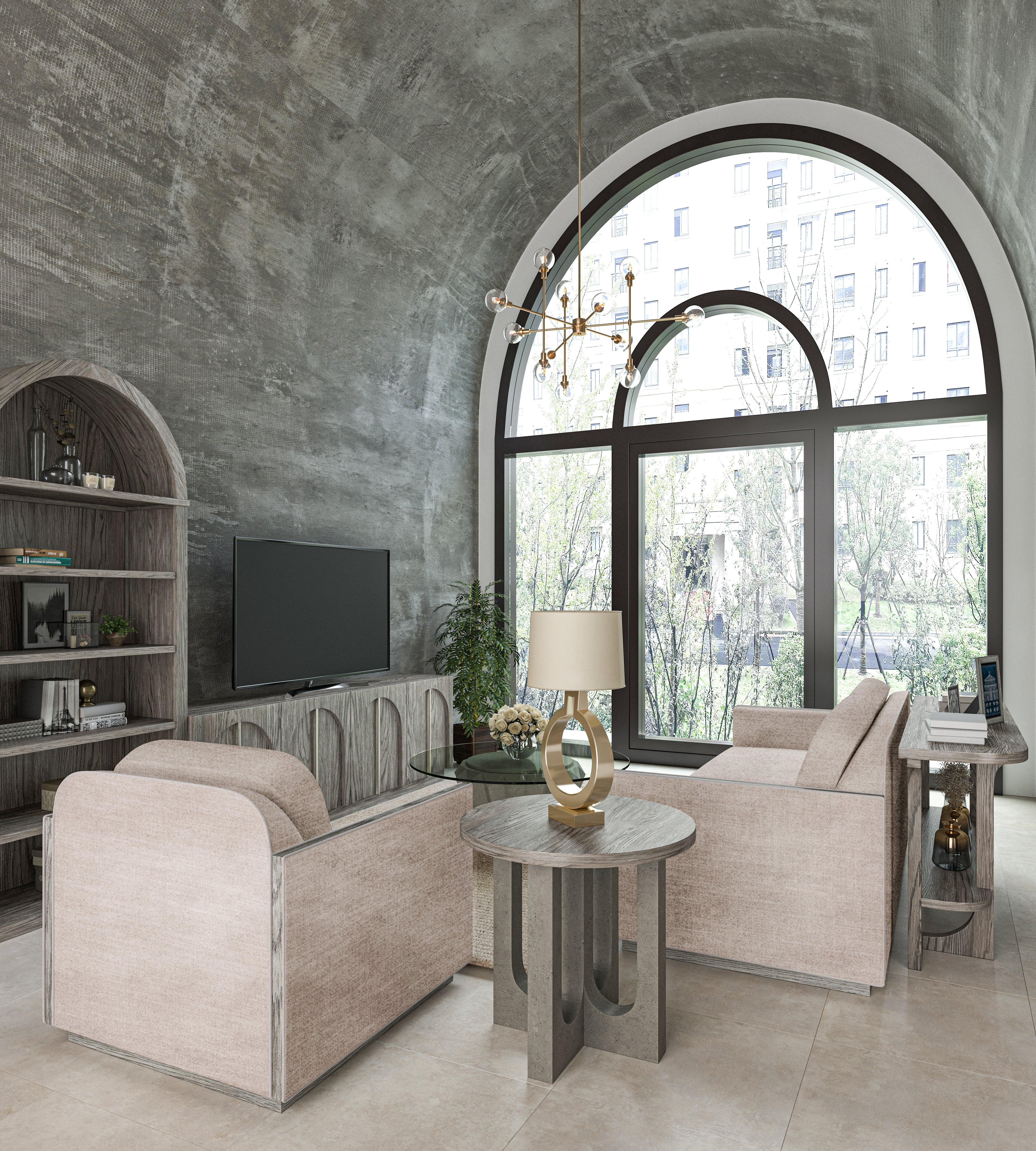 Vault Round End Table - Remutear
