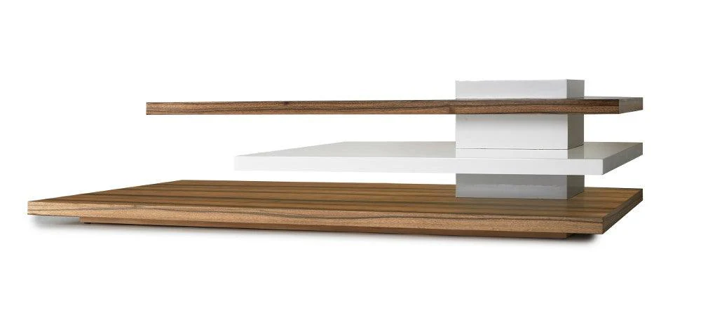 Planar Cocktail Table, Dao Wood w/ White Lacquer - Remutear