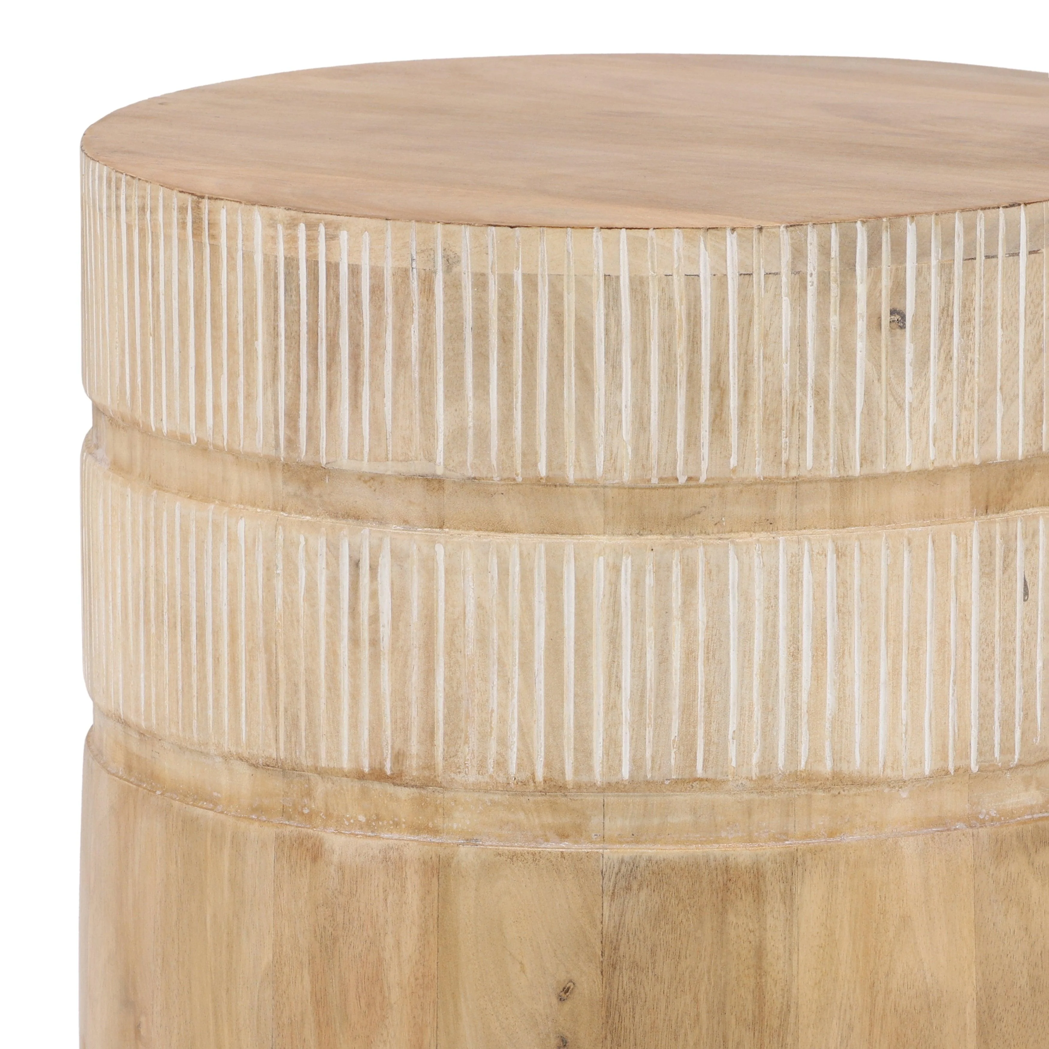 Malvinae End Table Natural - Remutear