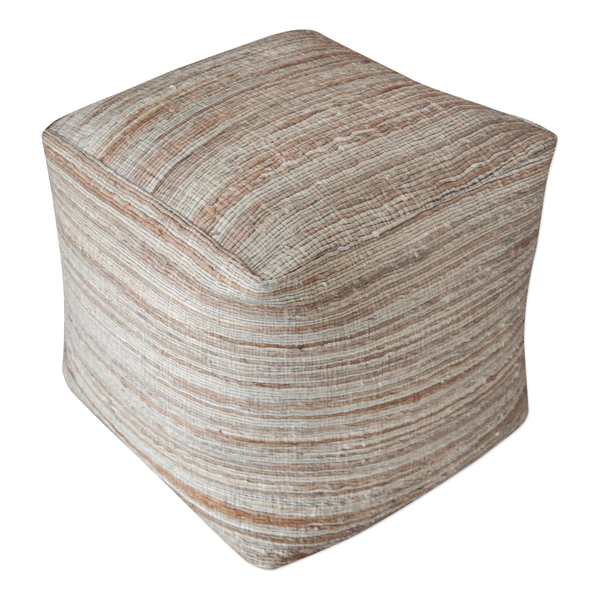 Shiro Beige Pouf - Remutear