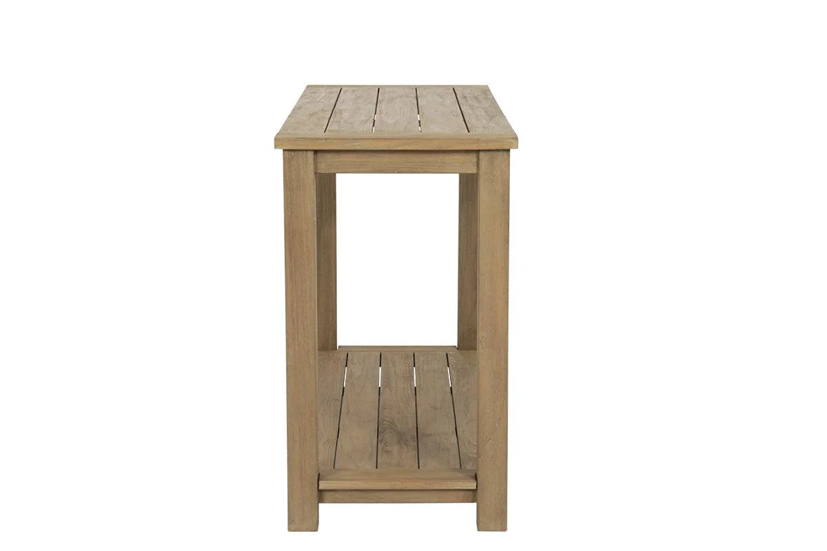 Coastal Teak Sofa Table - Remutear