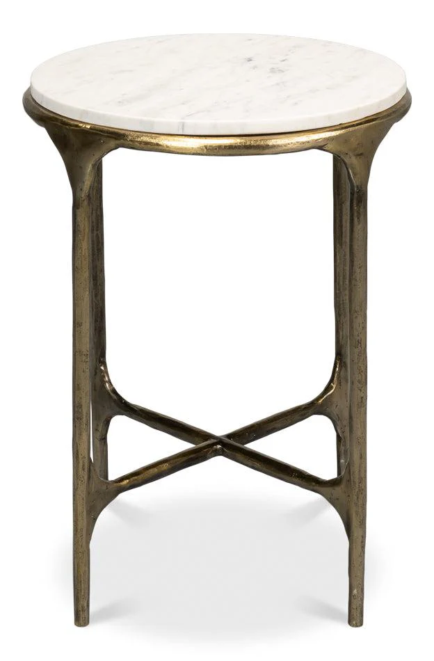 Gimlet Round End Table - Remutear