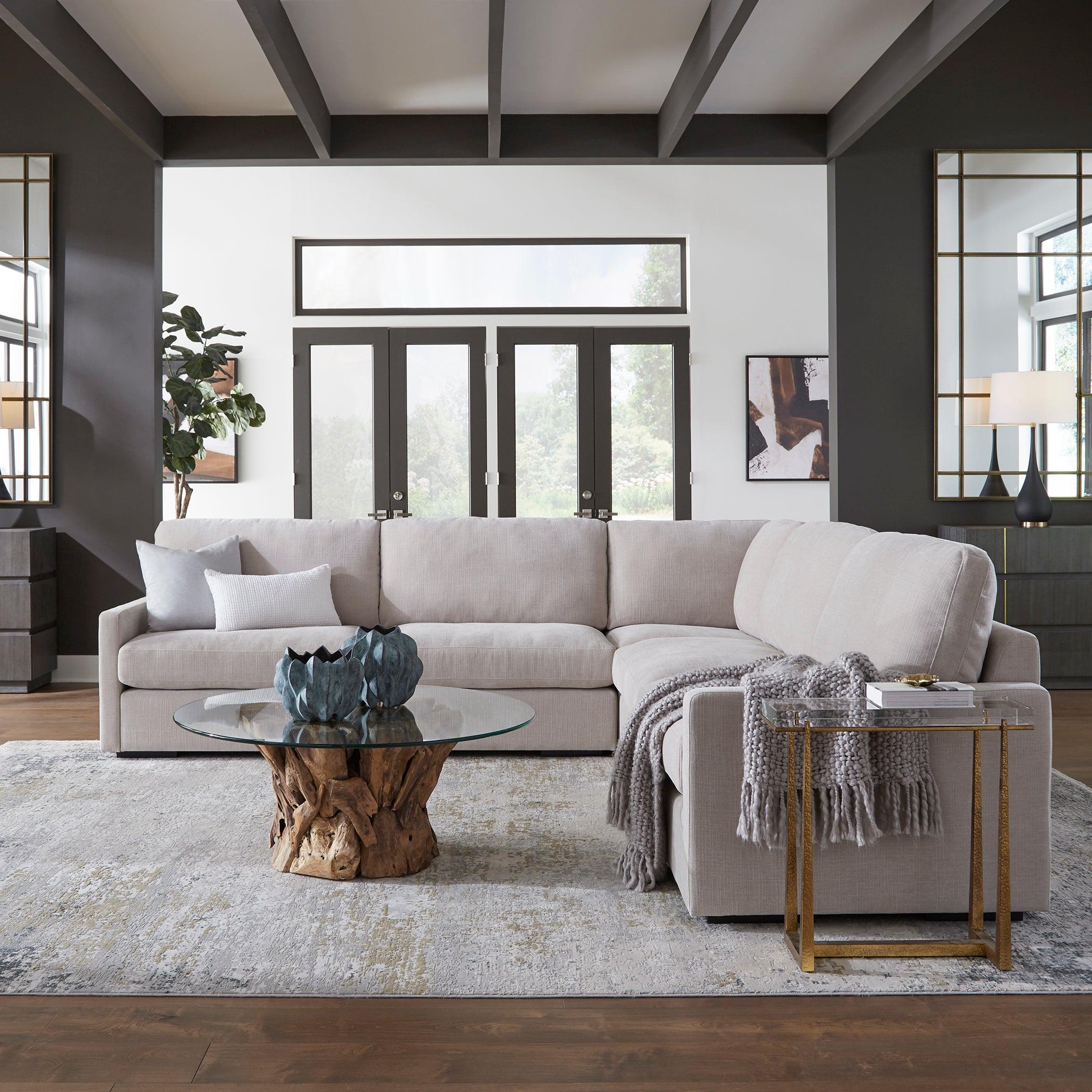 Refuge Sand Corner, Sofa - Remutear