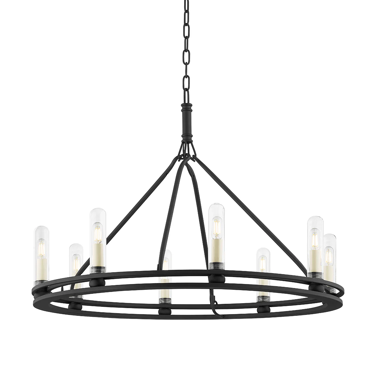 SUTTON 8 LIGHT EXTERIOR CHANDELIER - Remutear