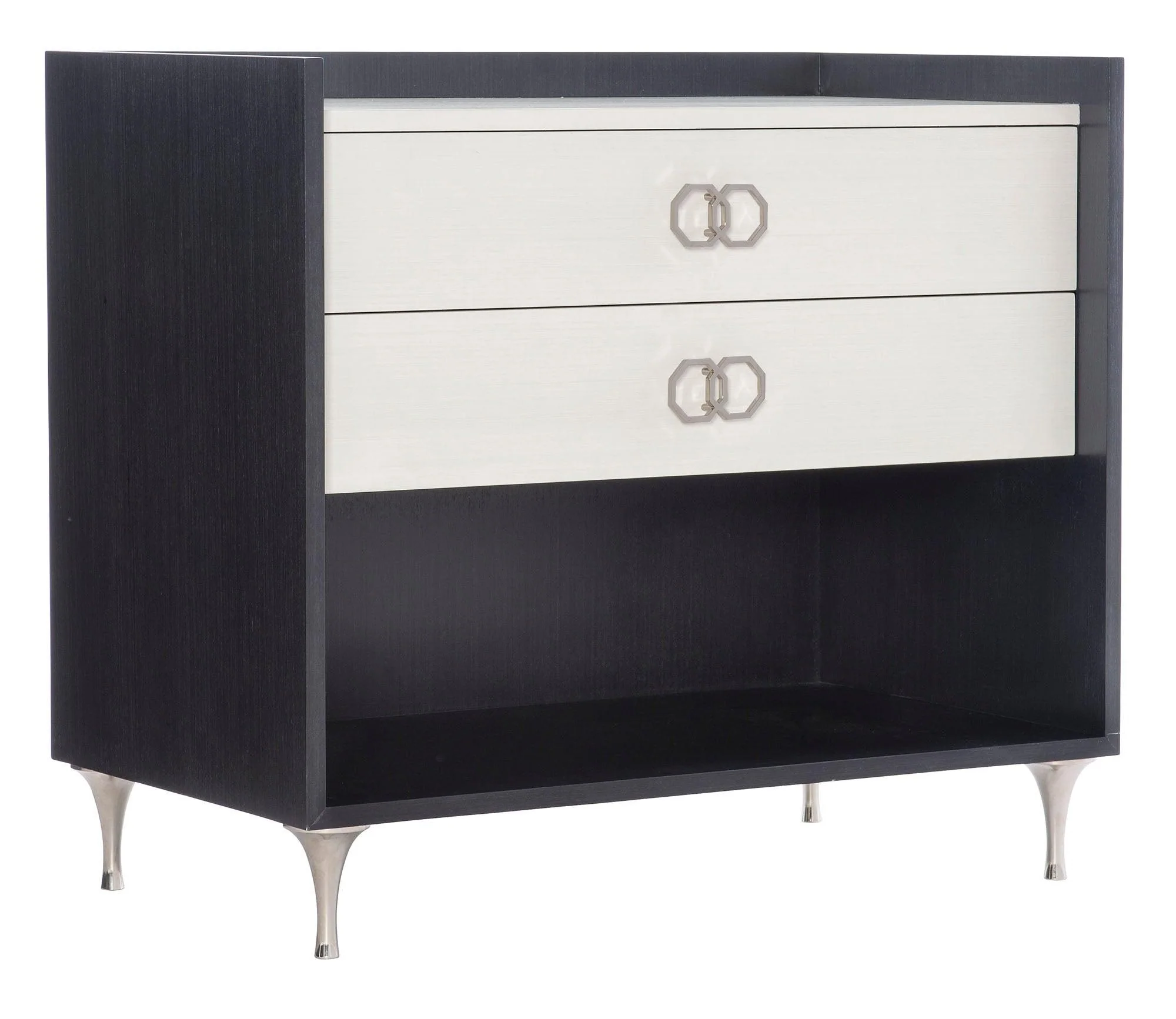 SILHOUETTE NIGHTSTAND RECTANGLE DARK BROWN - Remutear