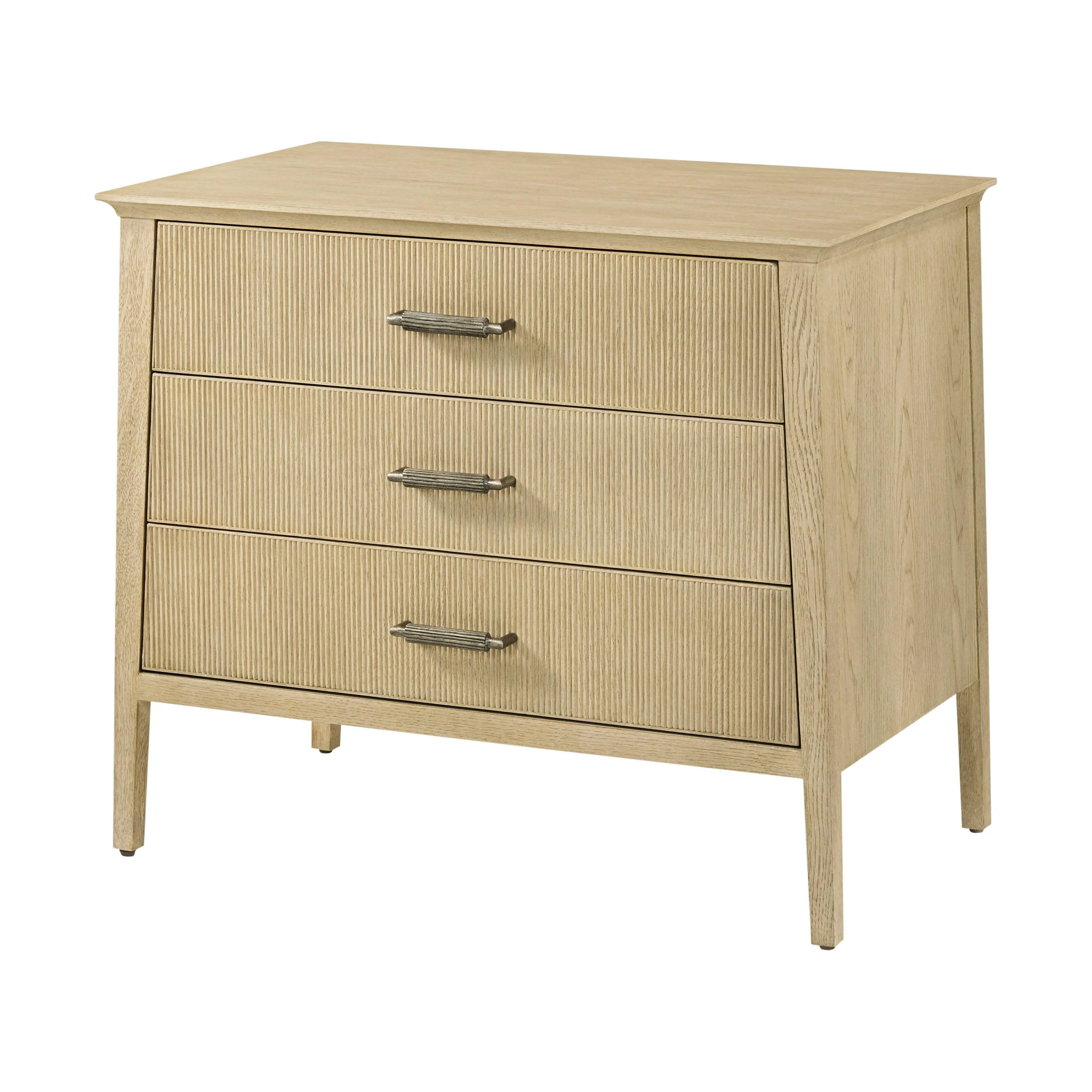 Balboa Three-Drawer Nightstand - Remutear