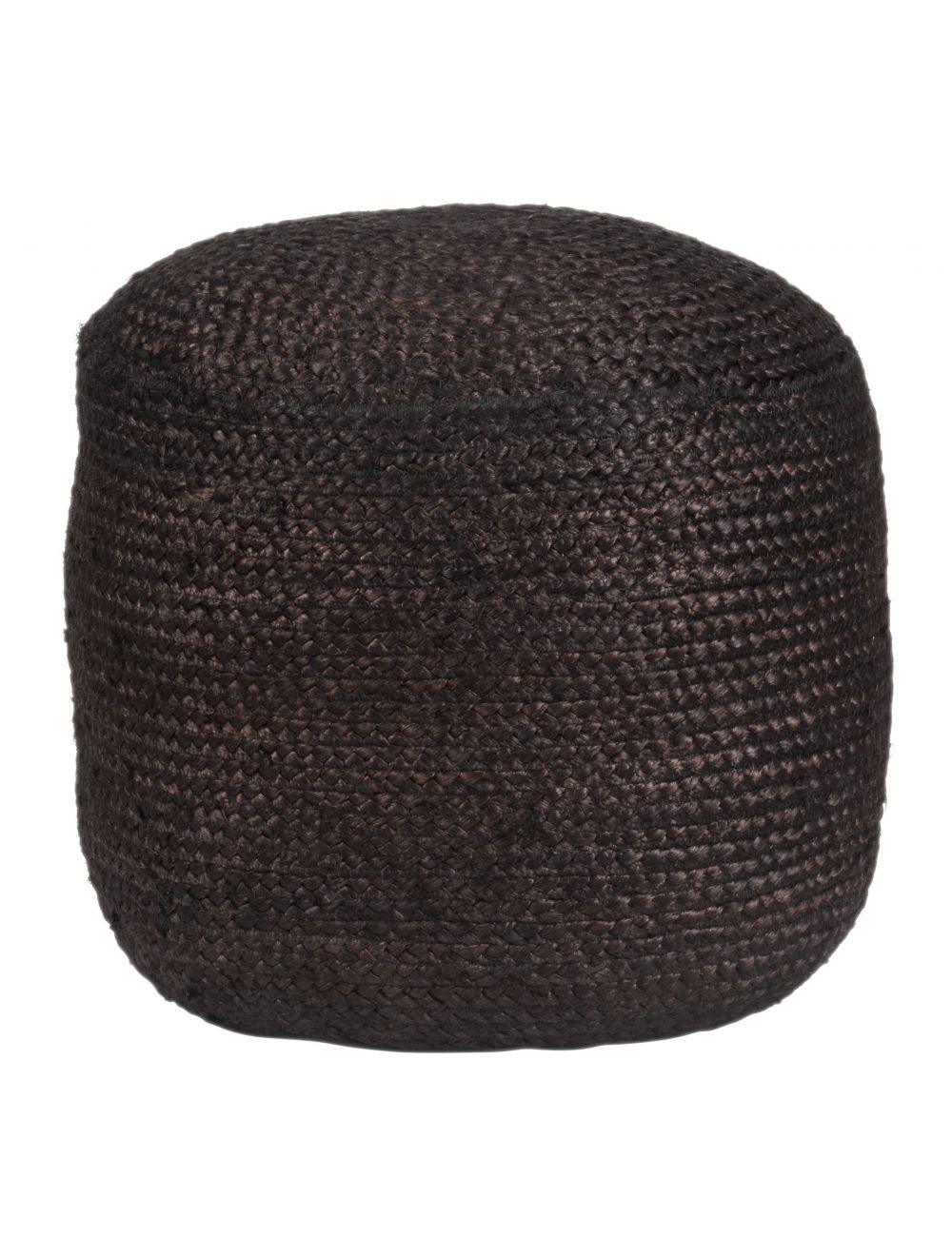 Lillian Ottoman Black - Remutear