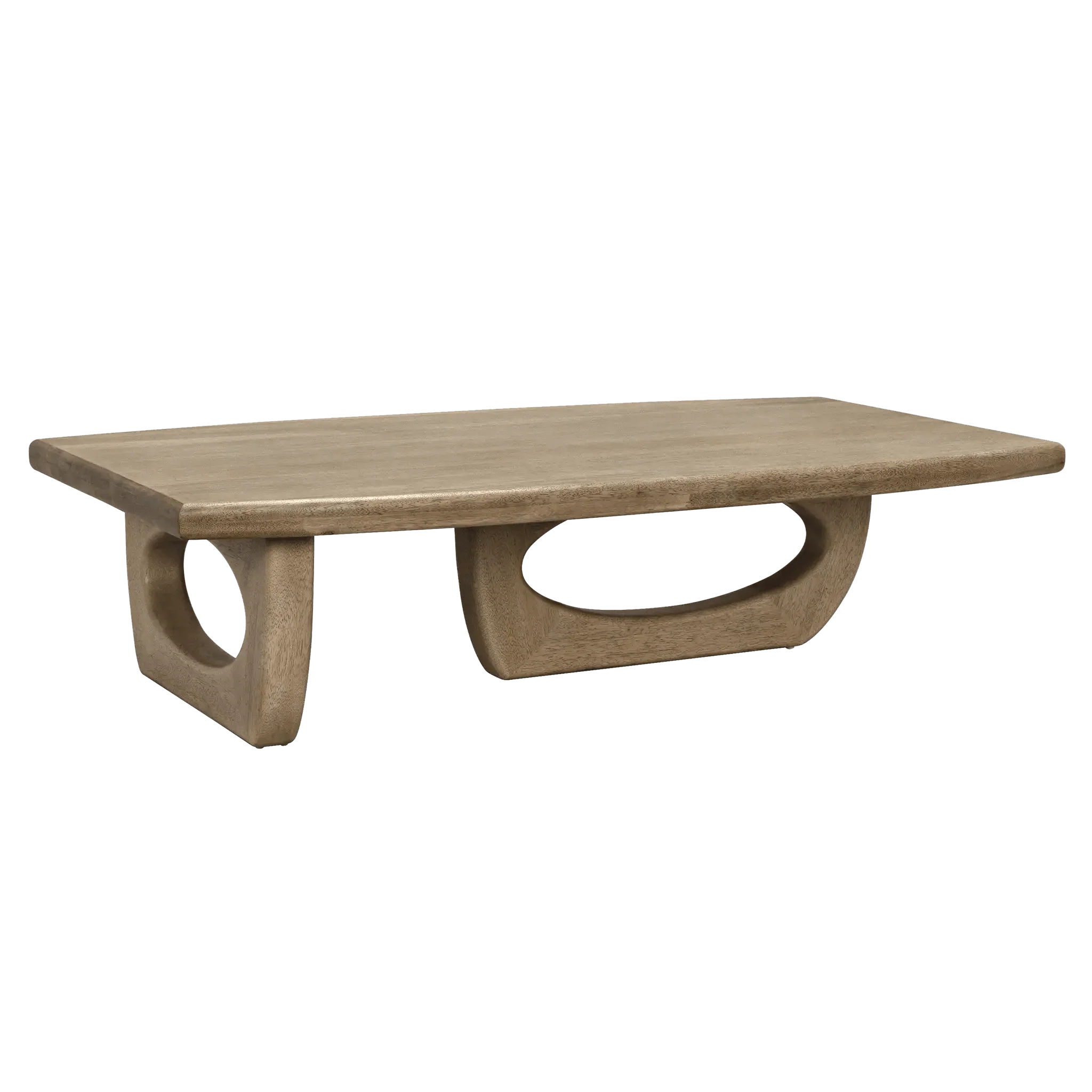 Douglas Coffee Table, Bleached Walnut - Remutear