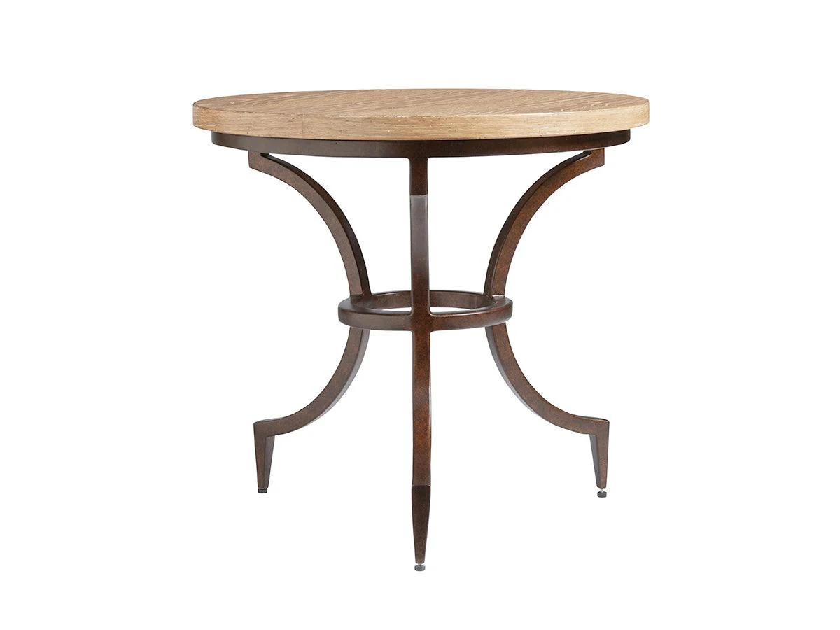 Los Altos Flemming Round End Table - Remutear