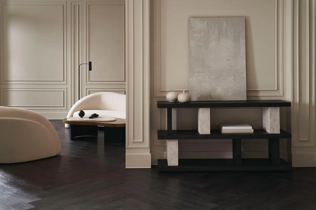 Modern Principles Contrast Low Bookshelf - Remutear