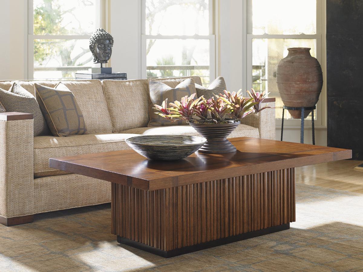 Island Fusion Castaway Rectangular Cocktail Table - Remutear