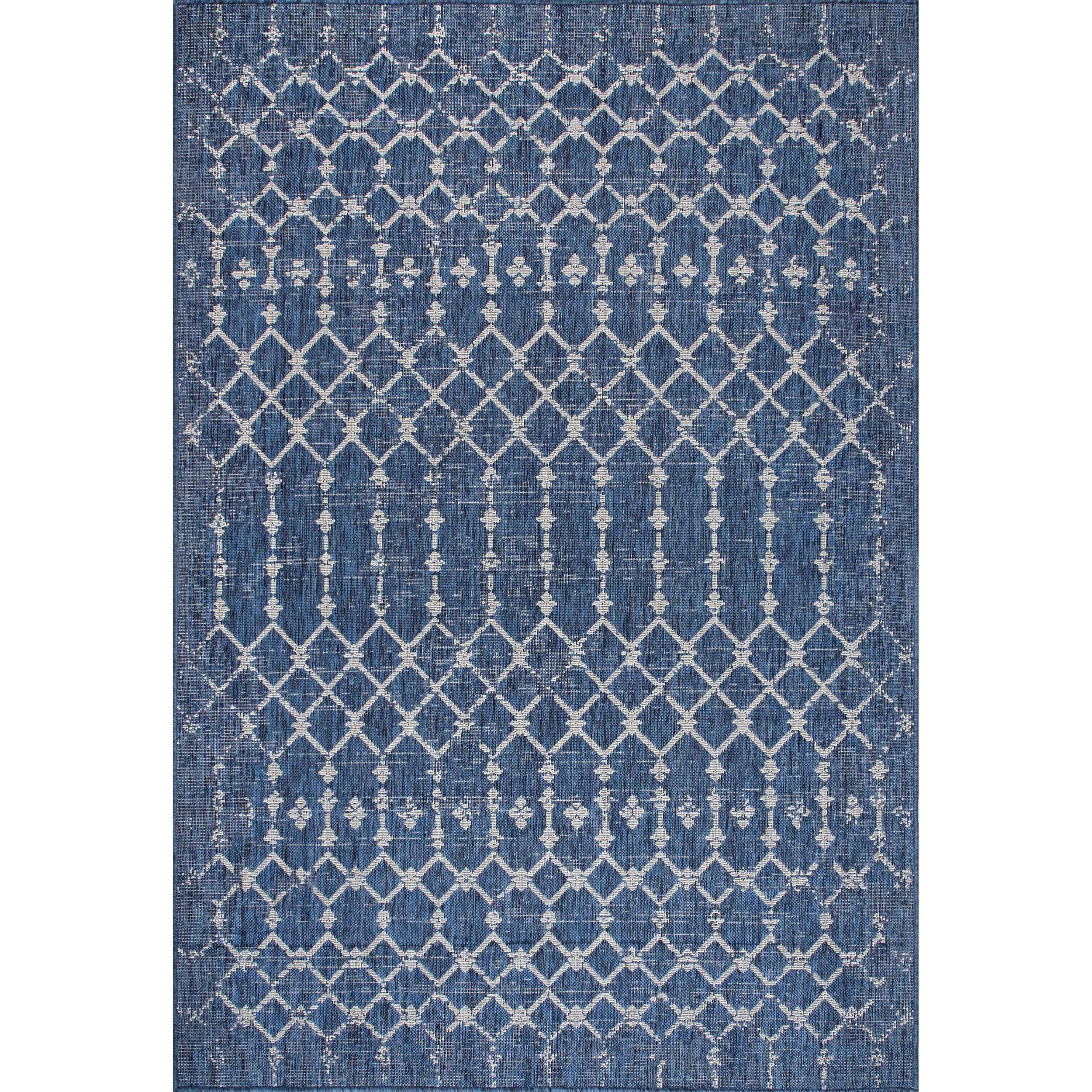 Grayson Moroccan Trellis Indoor/Outdoor Area Rug - Remutear