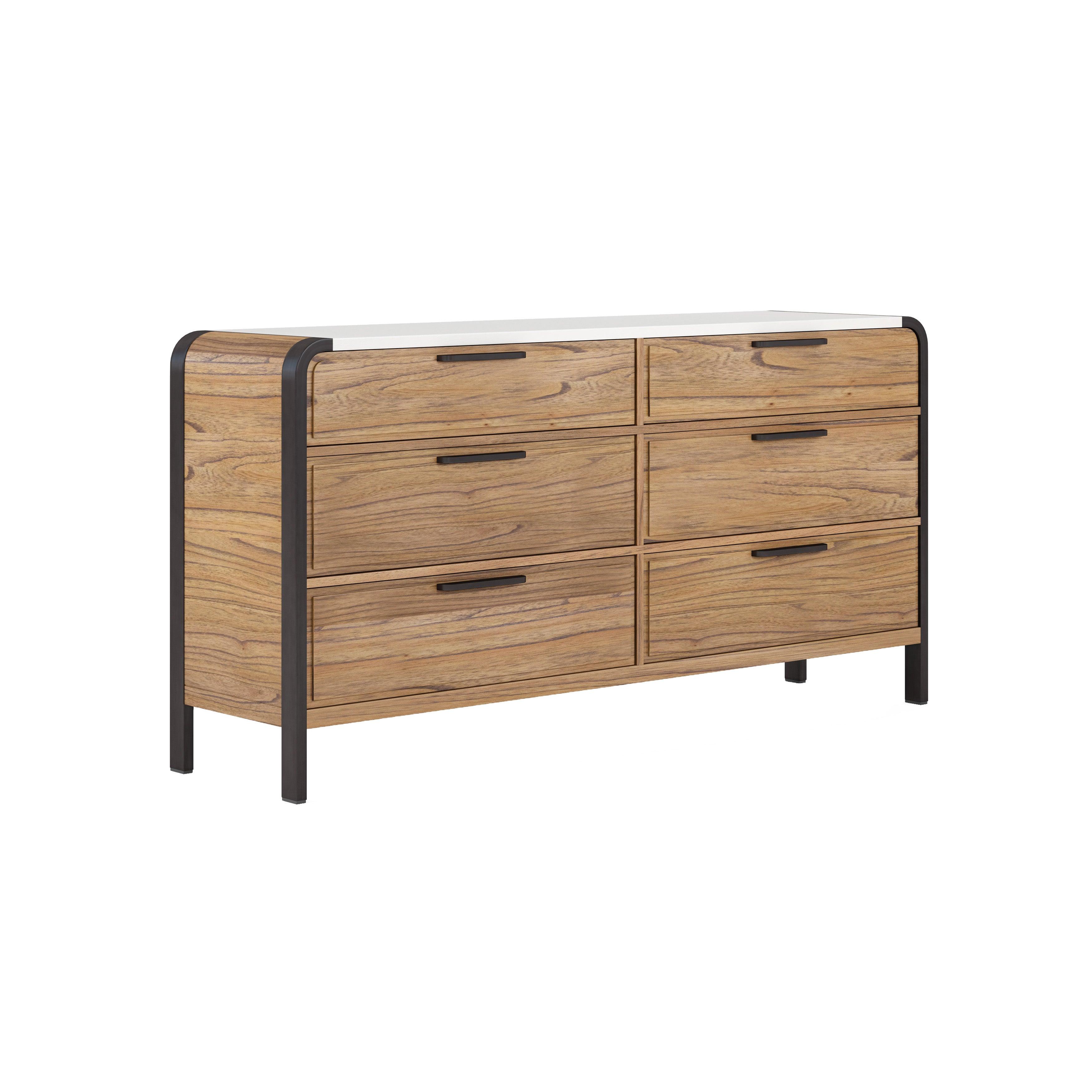 Portico Metal Leg Dresser - Remutear