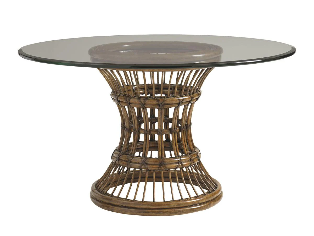 Bali Hai Latitude Dining Table With 54 Inch Glass Top - Remutear