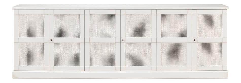 Luciana 6 Cane Dr Buffet 112 Cortina Wh - Remutear