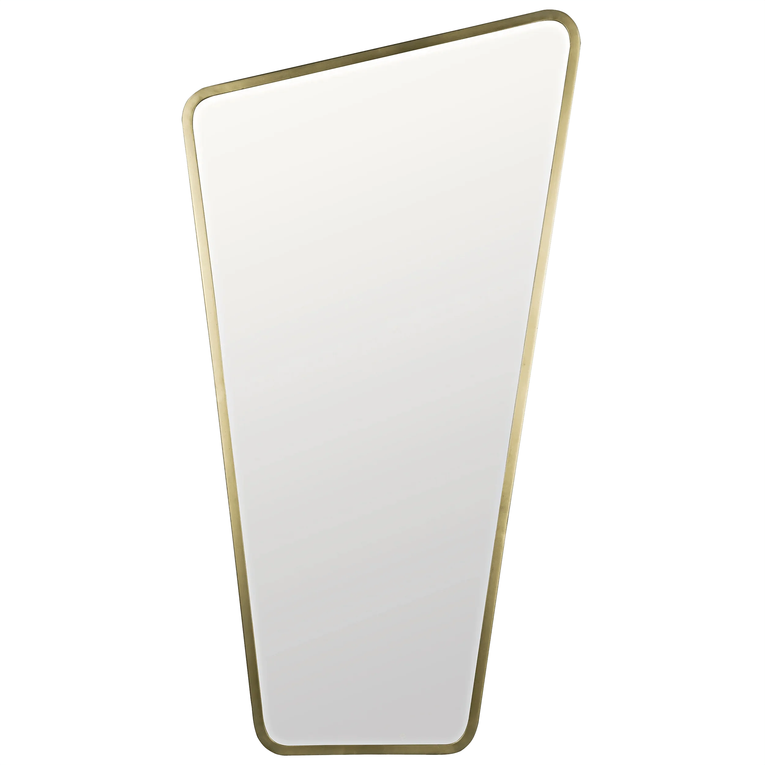 Juliet Mirror, Steel with Brass Finish - Remutear