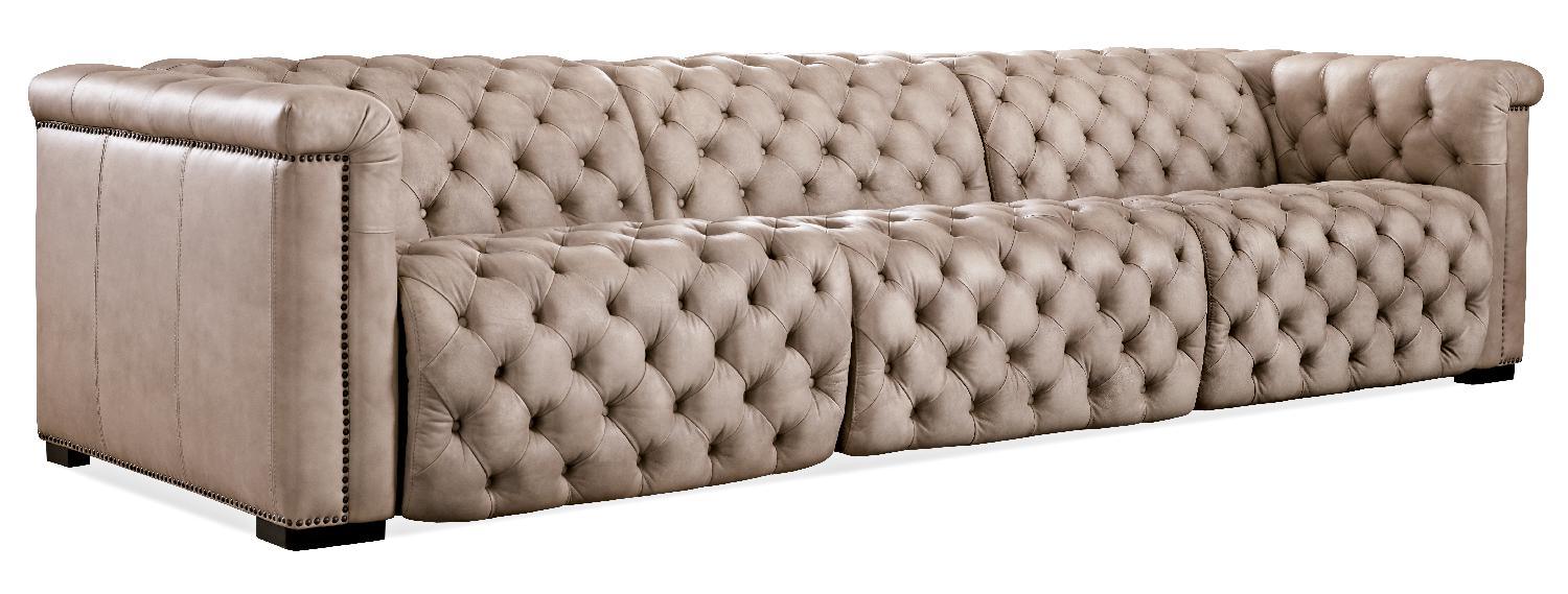 Savion Grandier Power Recliner Sofa with Power Headrest - Remutear