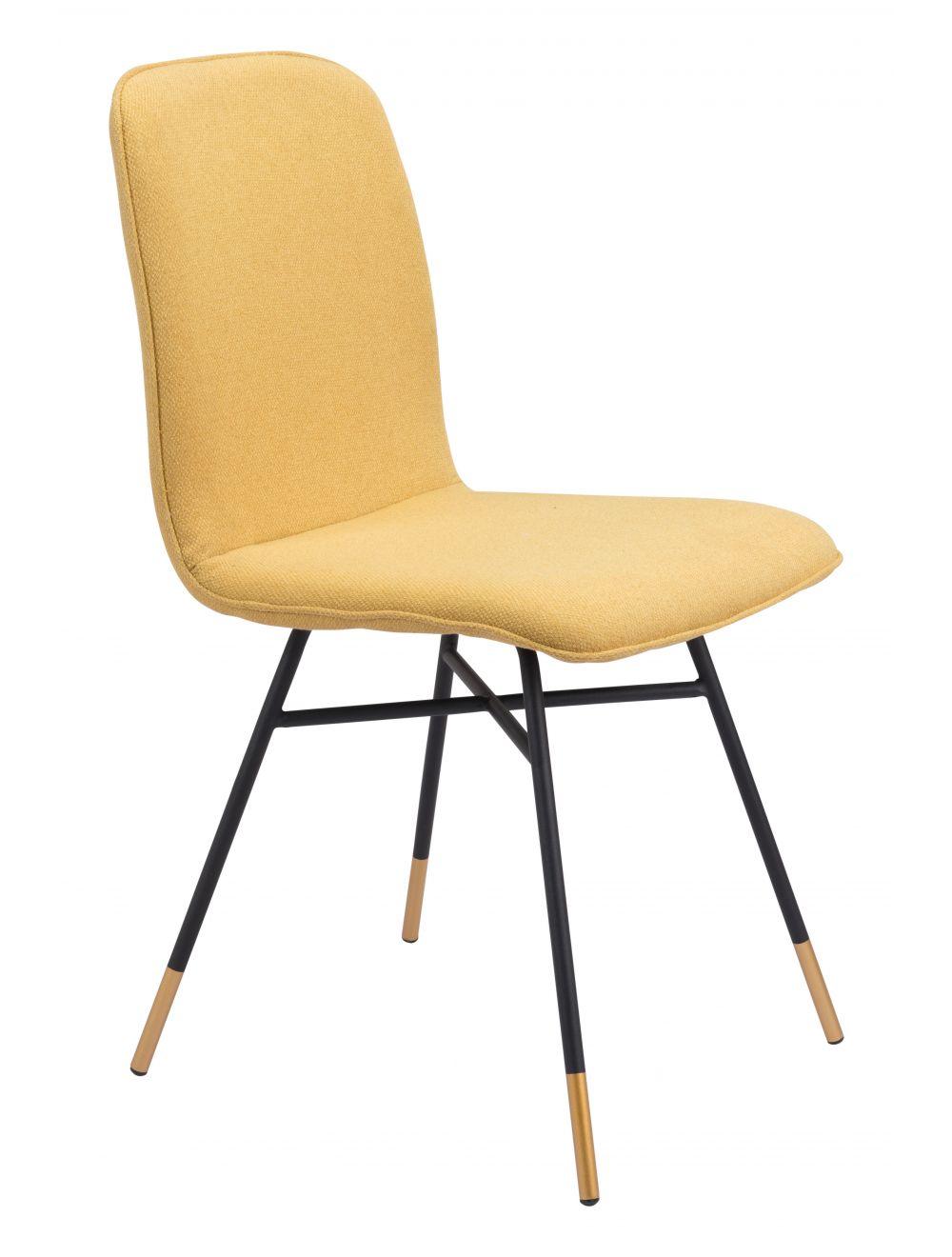 Var Dining Chair (Set of 2) Yellow - Remutear