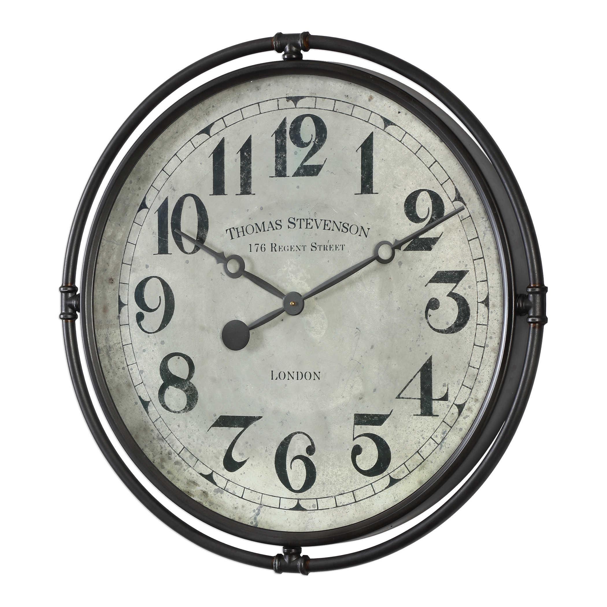 NAKUL INDUSTRIAL WALL CLOCK - Remutear