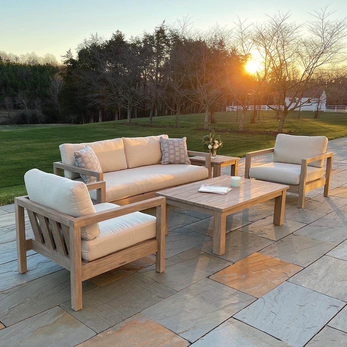 Montauk Deep Seating Sofa Distressed/Rustic - Remutear
