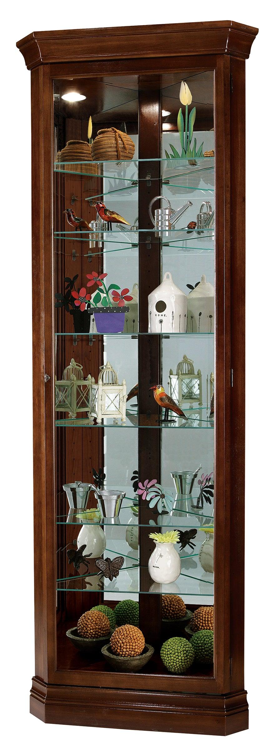 Drake Corner Curio Cabinet - Remutear