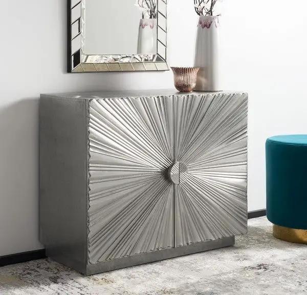 SYLAS SUNBURST 2 DRAWER CABINET - Remutear