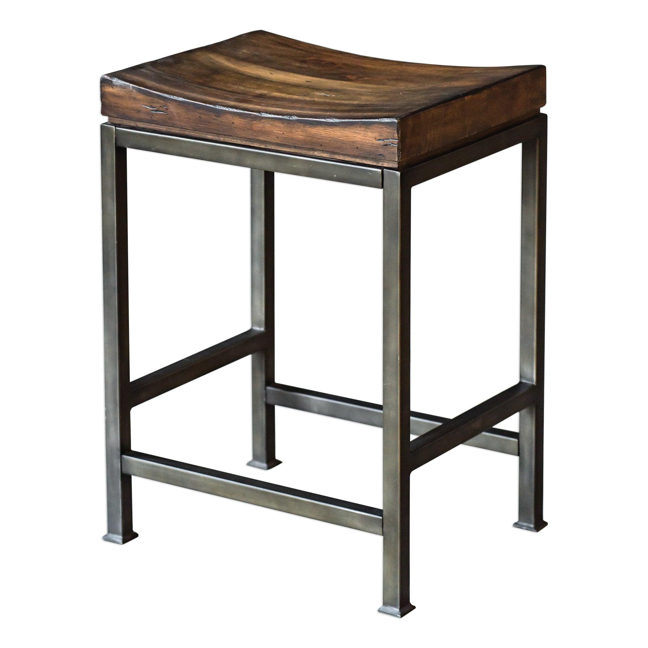 BECK WOOD COUNTER STOOL - Remutear