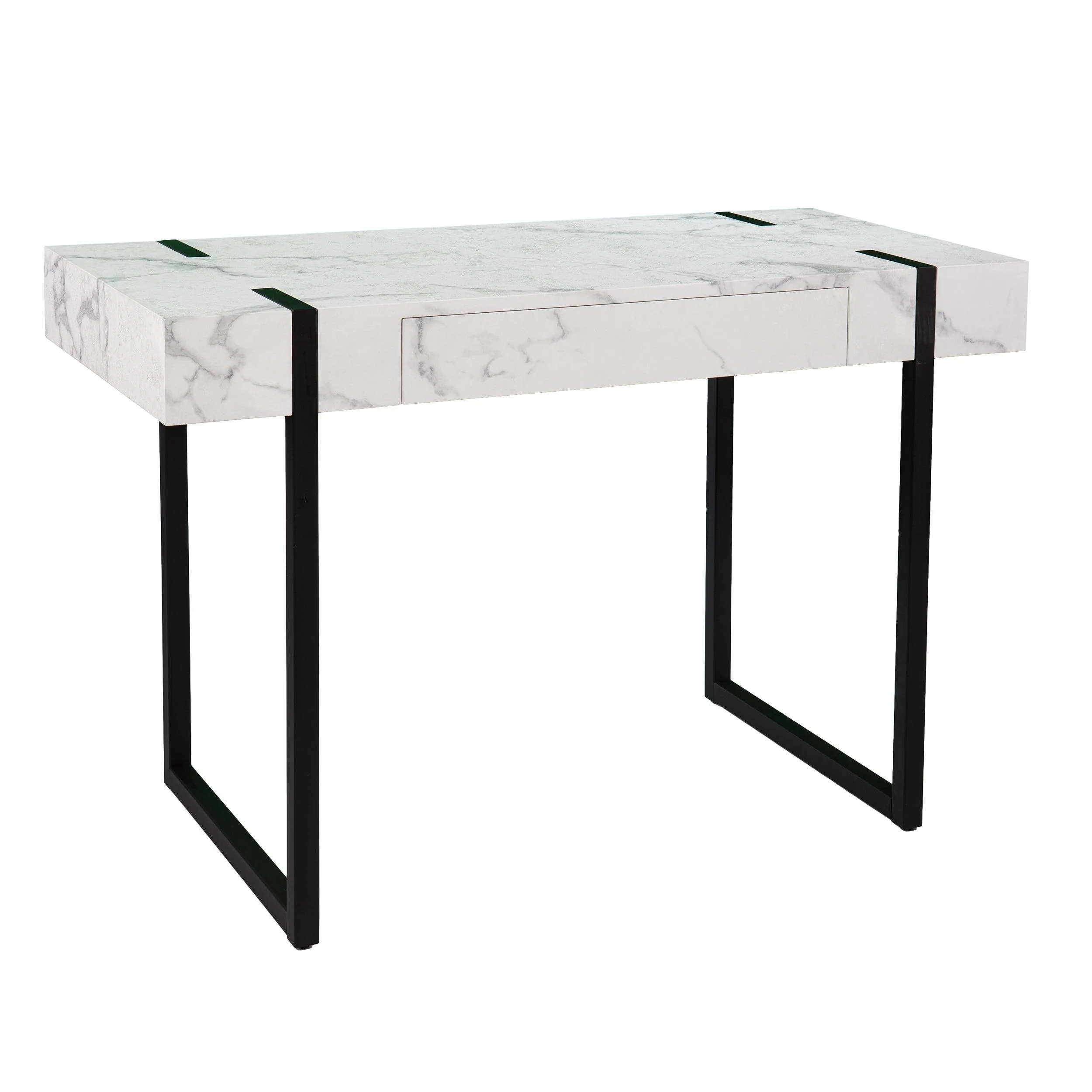Rangley Modern Faux Marble Desk - Remutear