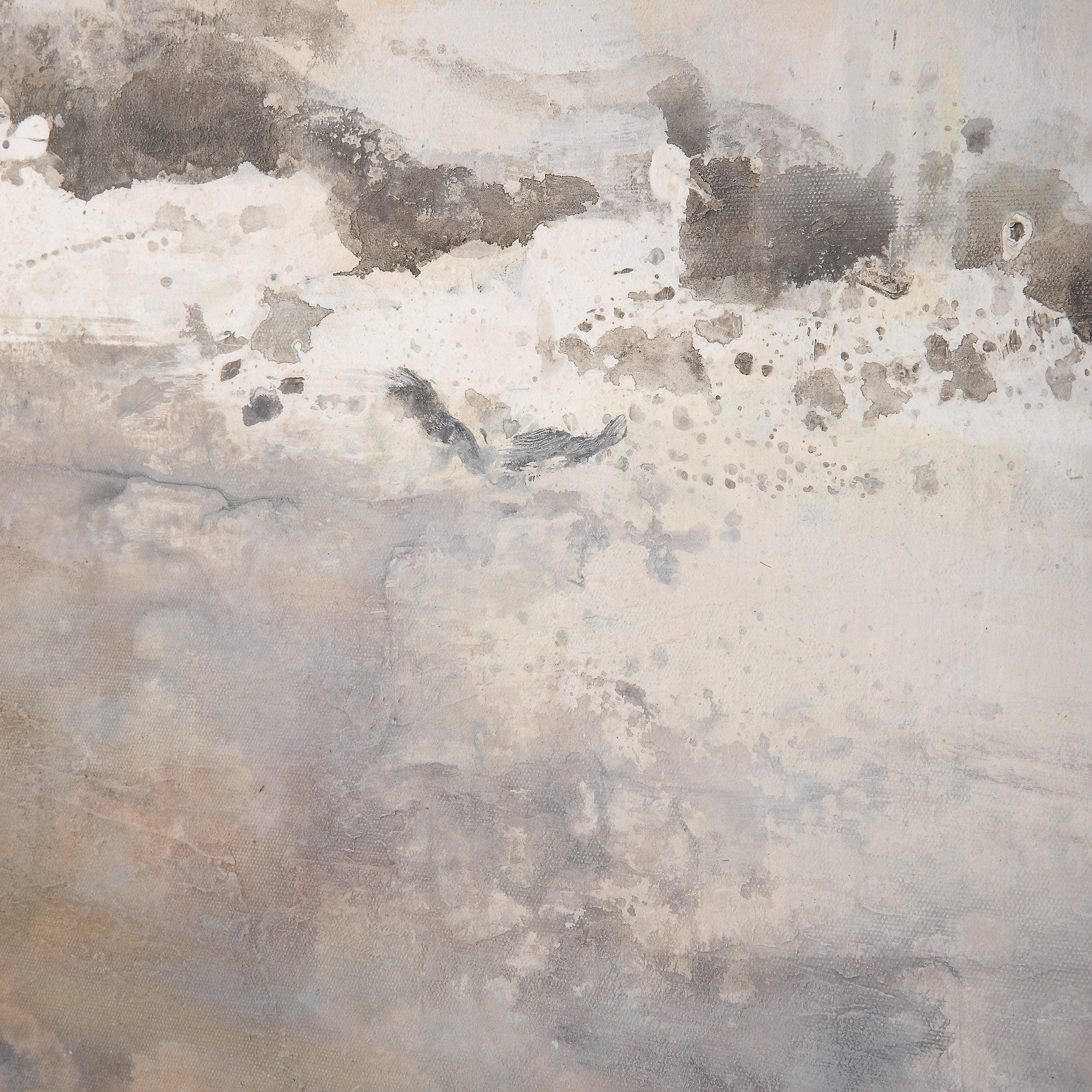 Storm Clouds Abstract Hand Painted Art - Remutear