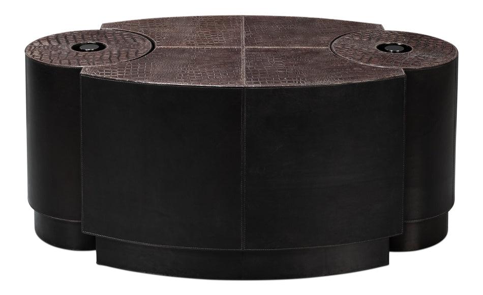 Elijah Cocktail Table - Brown - Remutear