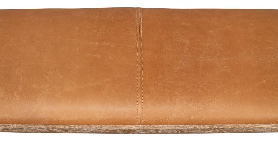 Smith Building Parlor Bench - Leather - Remutear