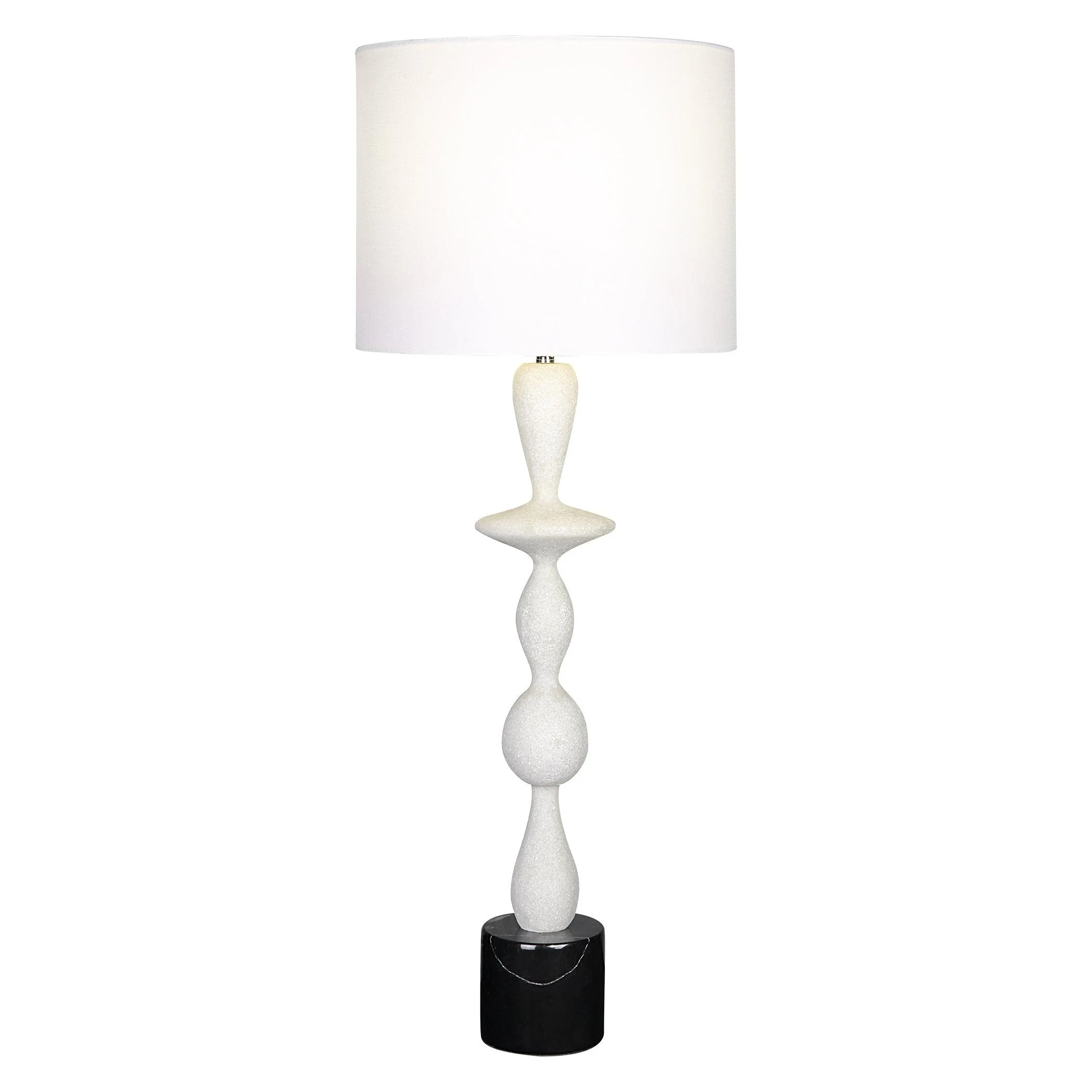 INVERSE WHITE MARBLE TABLE LAMP - Remutear