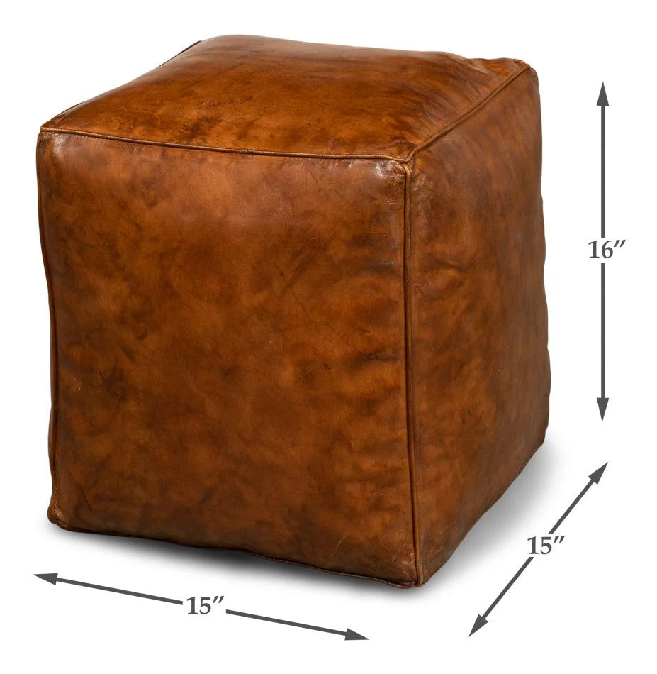 Sunday Afternoon Leather Cube Natural - Remutear