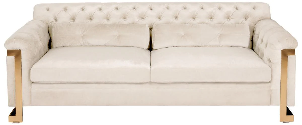 LETHBRIDGE TUFTED VELVET SOFA - Remutear