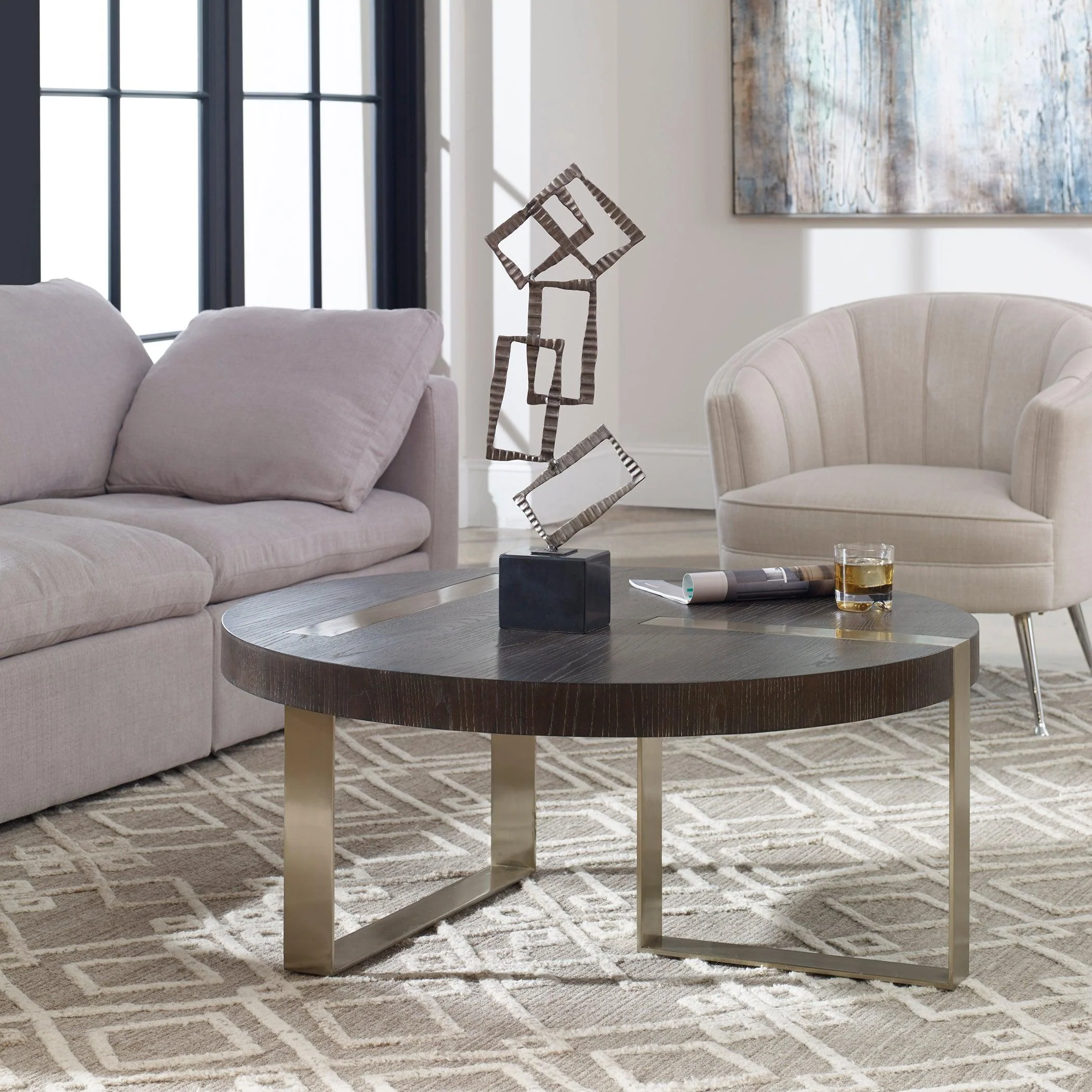 CONVERGE ROUND COFFEE TABLE - Remutear