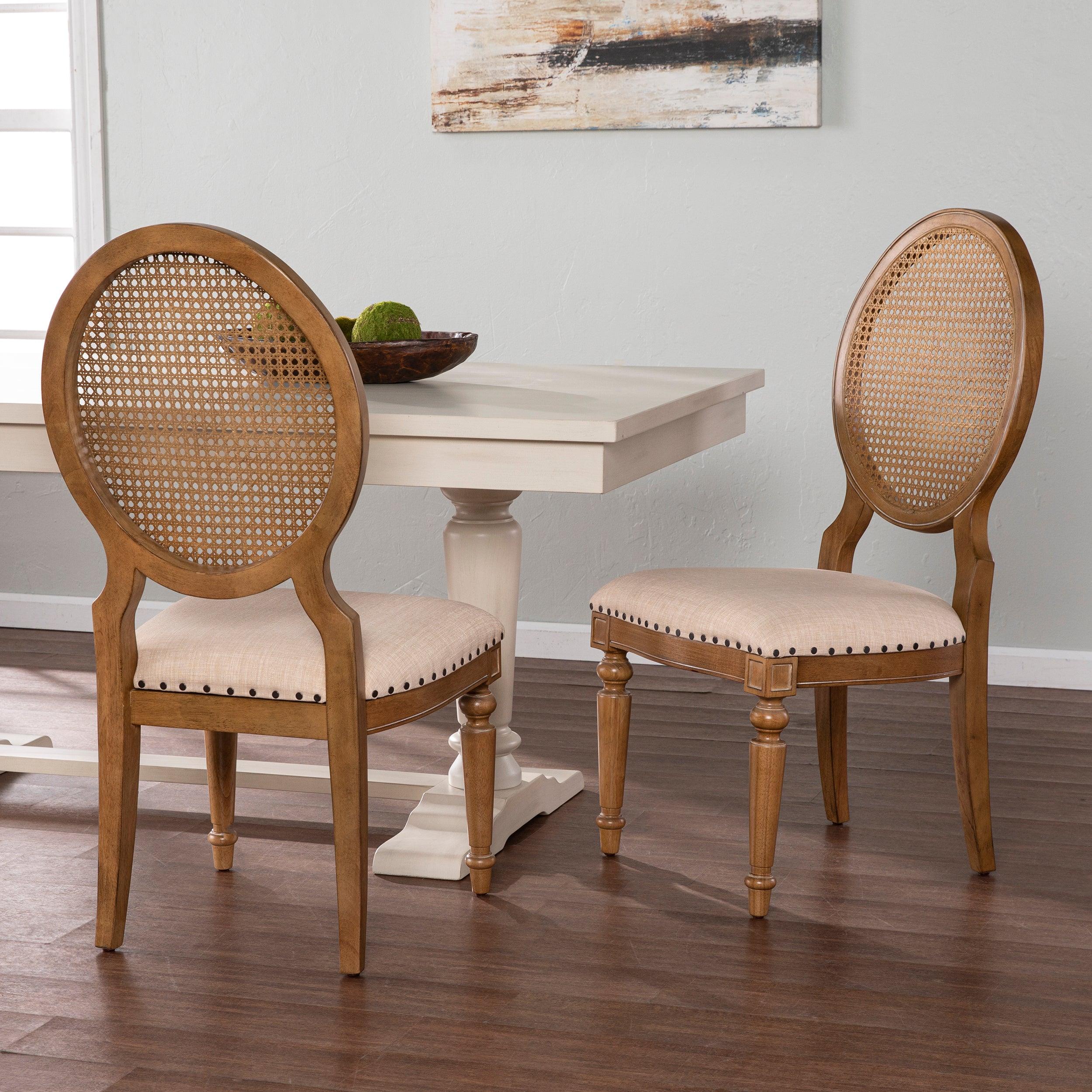 Kippview Upholstered Dining Chairs – 2pc Set - Remutear