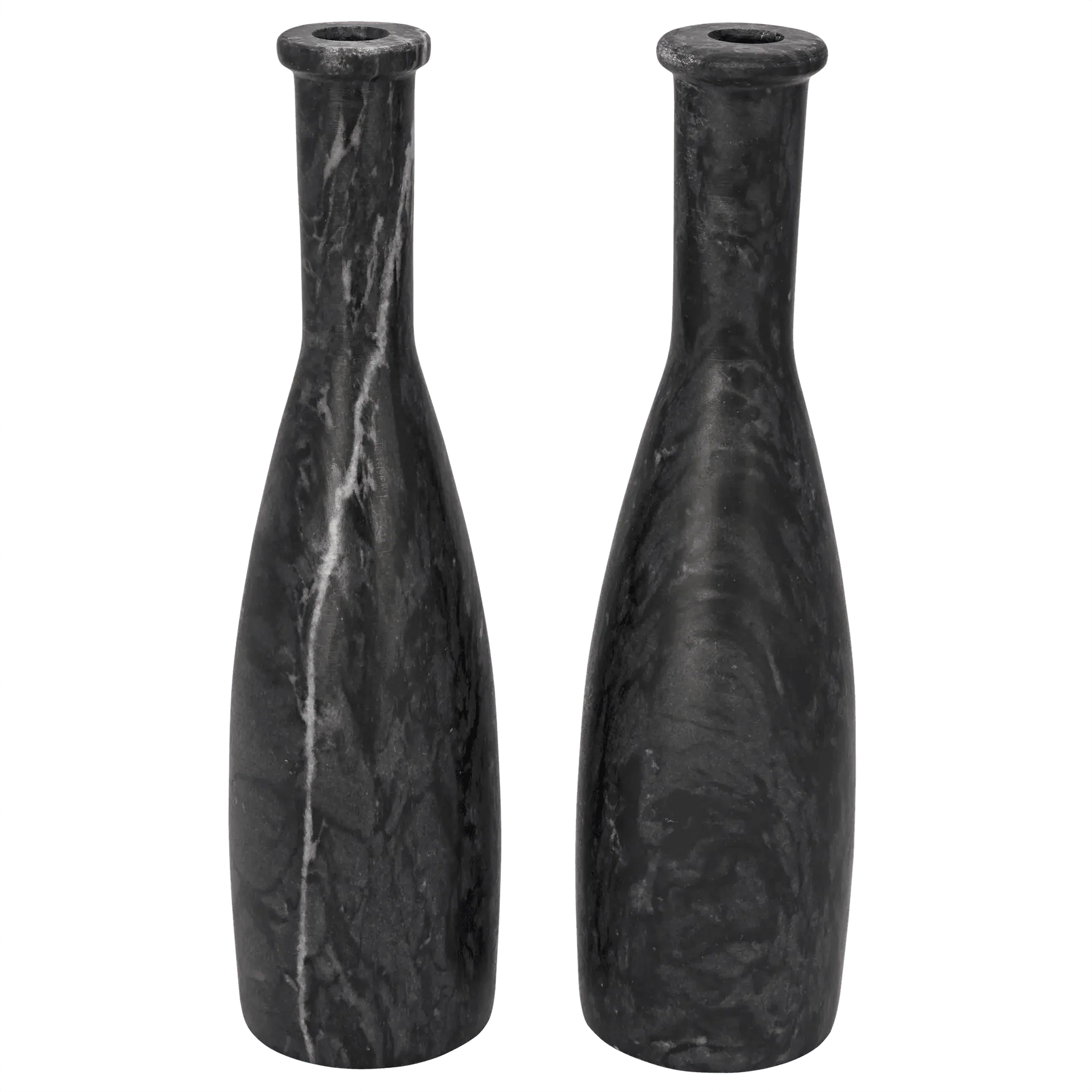 Moris Decorative Candle Holder, Set of 2, Black - Remutear