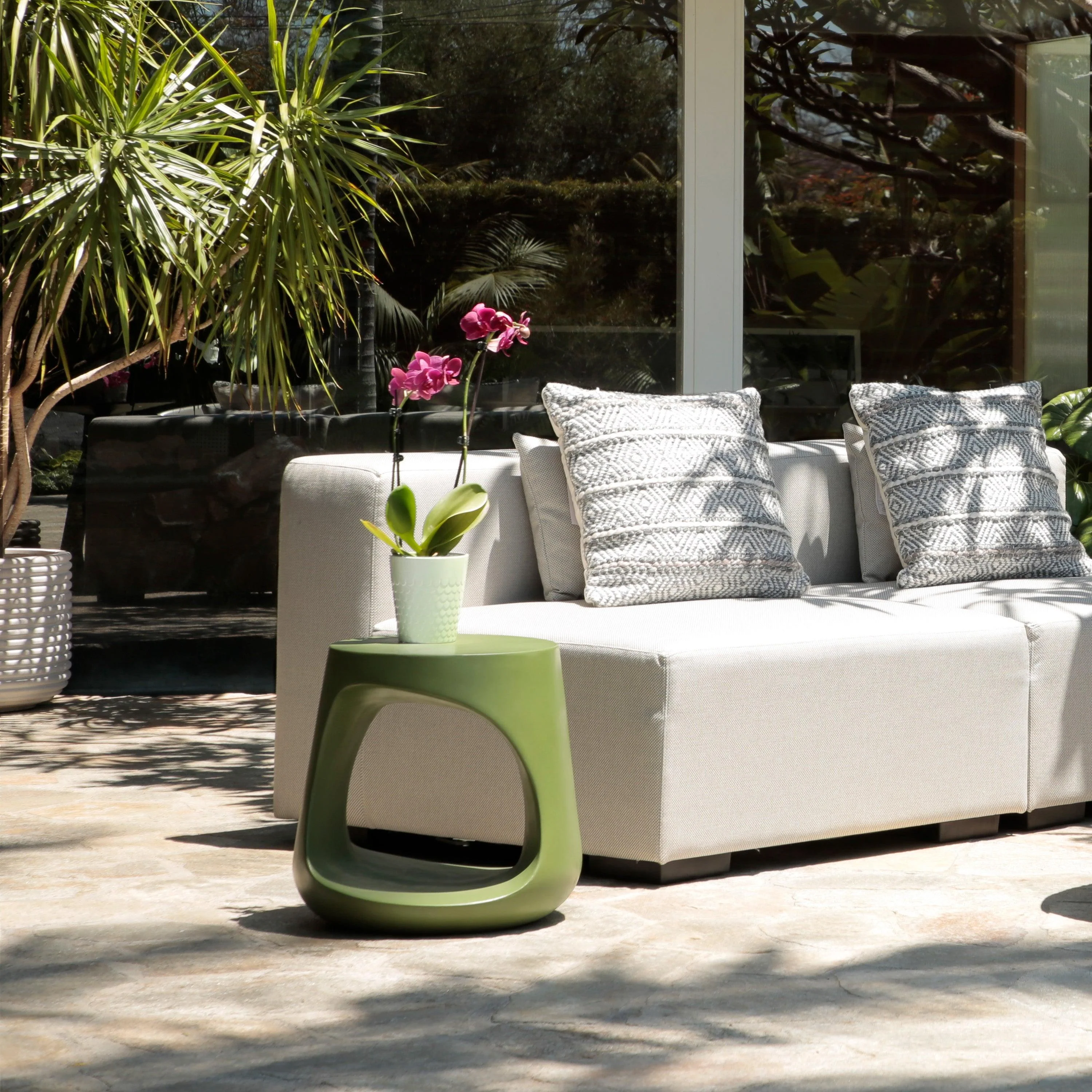 Oren Side Table Green - Remutear