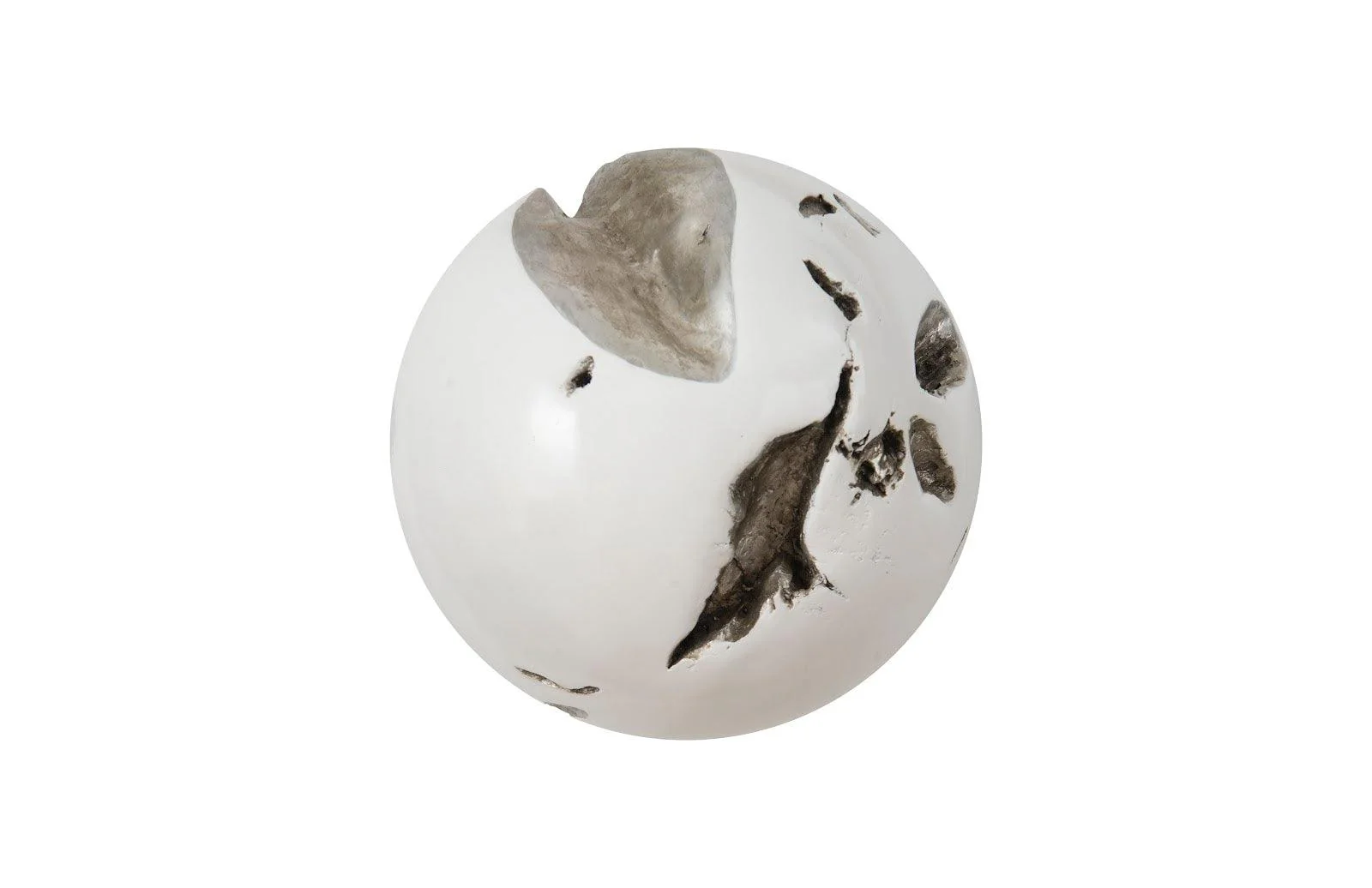 Cast Root Wall Ball, Resin, White, MD - Remutear