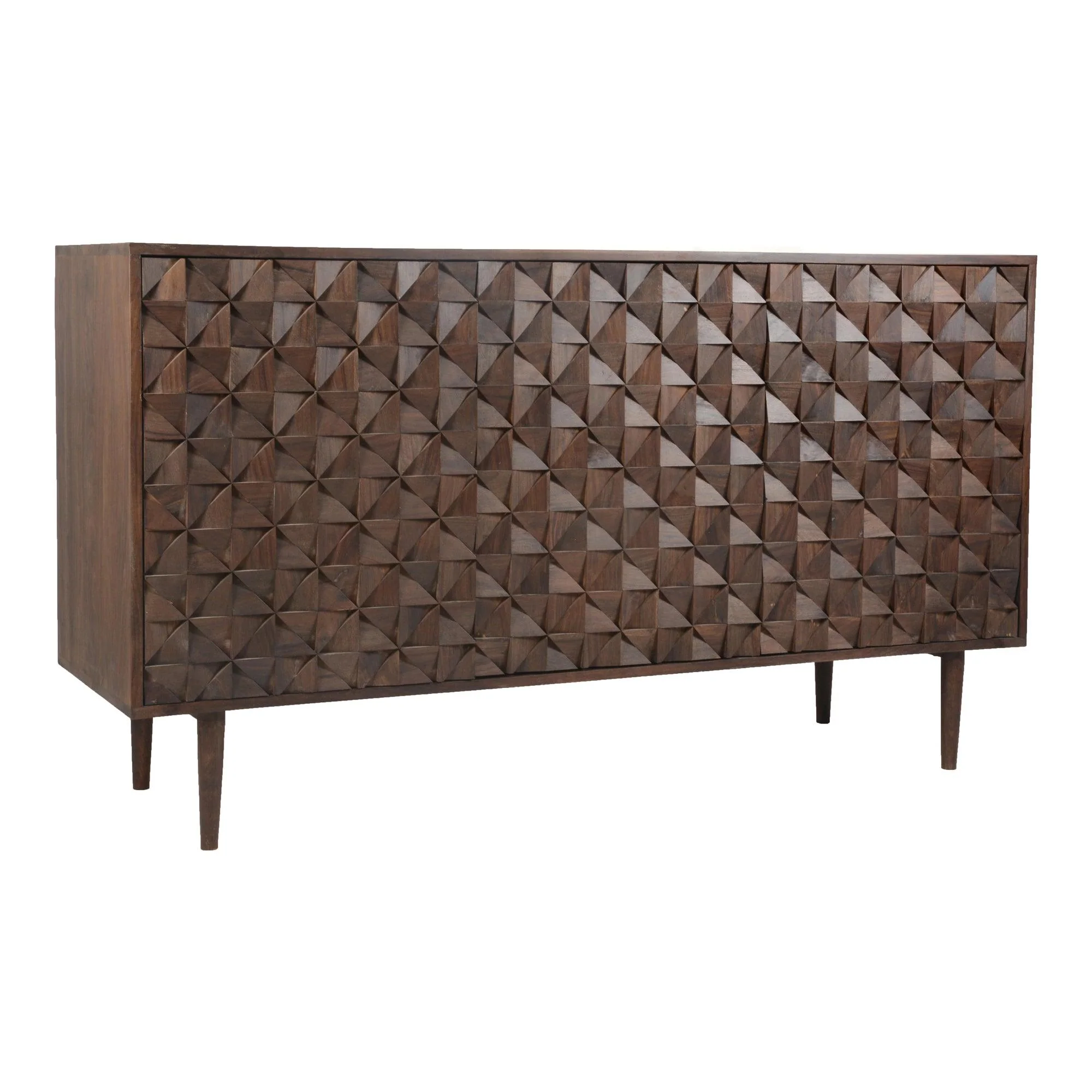 Pablo 3 Door Sideboard Brown - Remutear