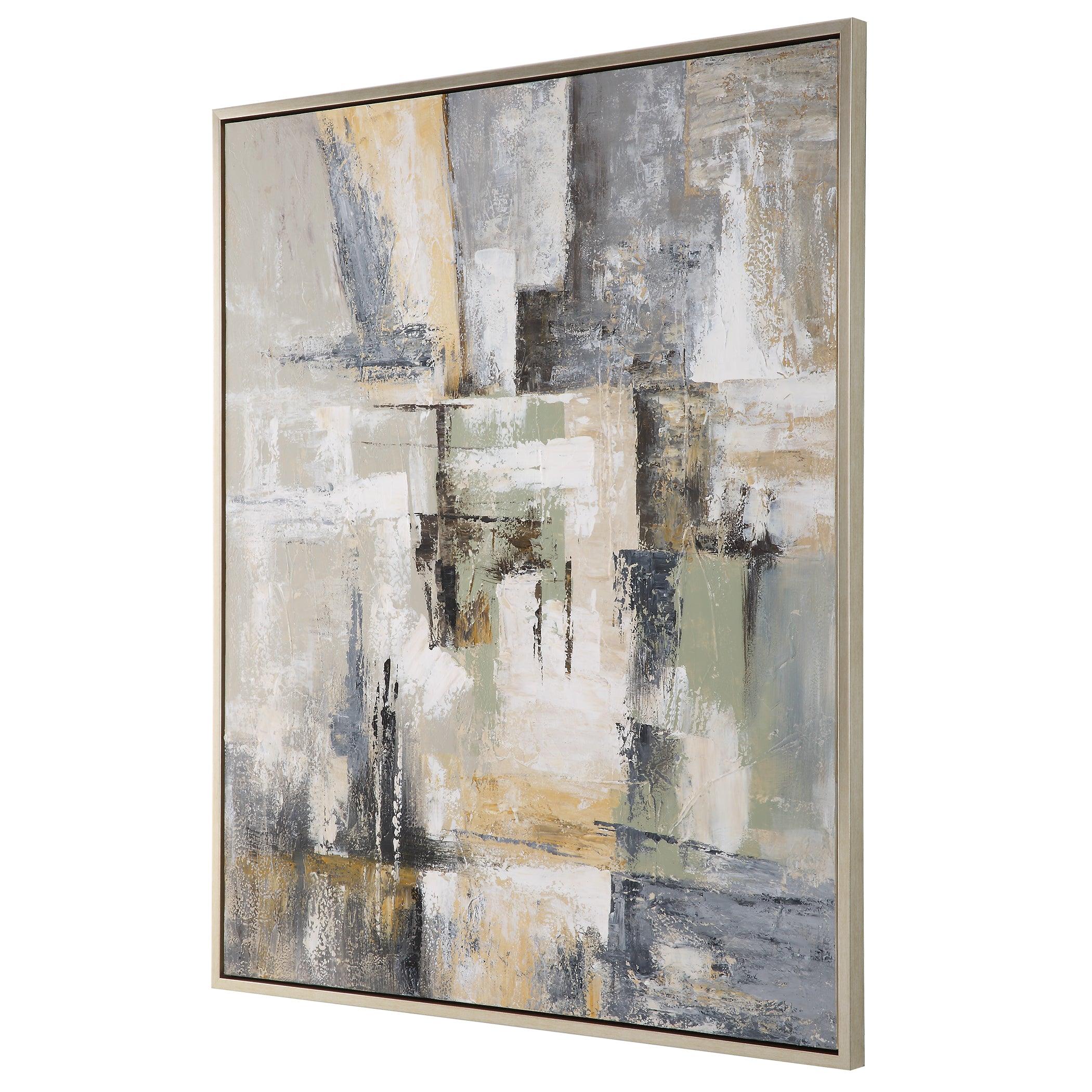 Intuition Hand Painted Abstract Art - Remutear