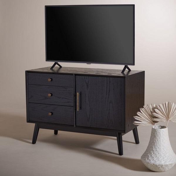 ELISSA MID-CENTURY SMALL MEDIA STAND - Remutear