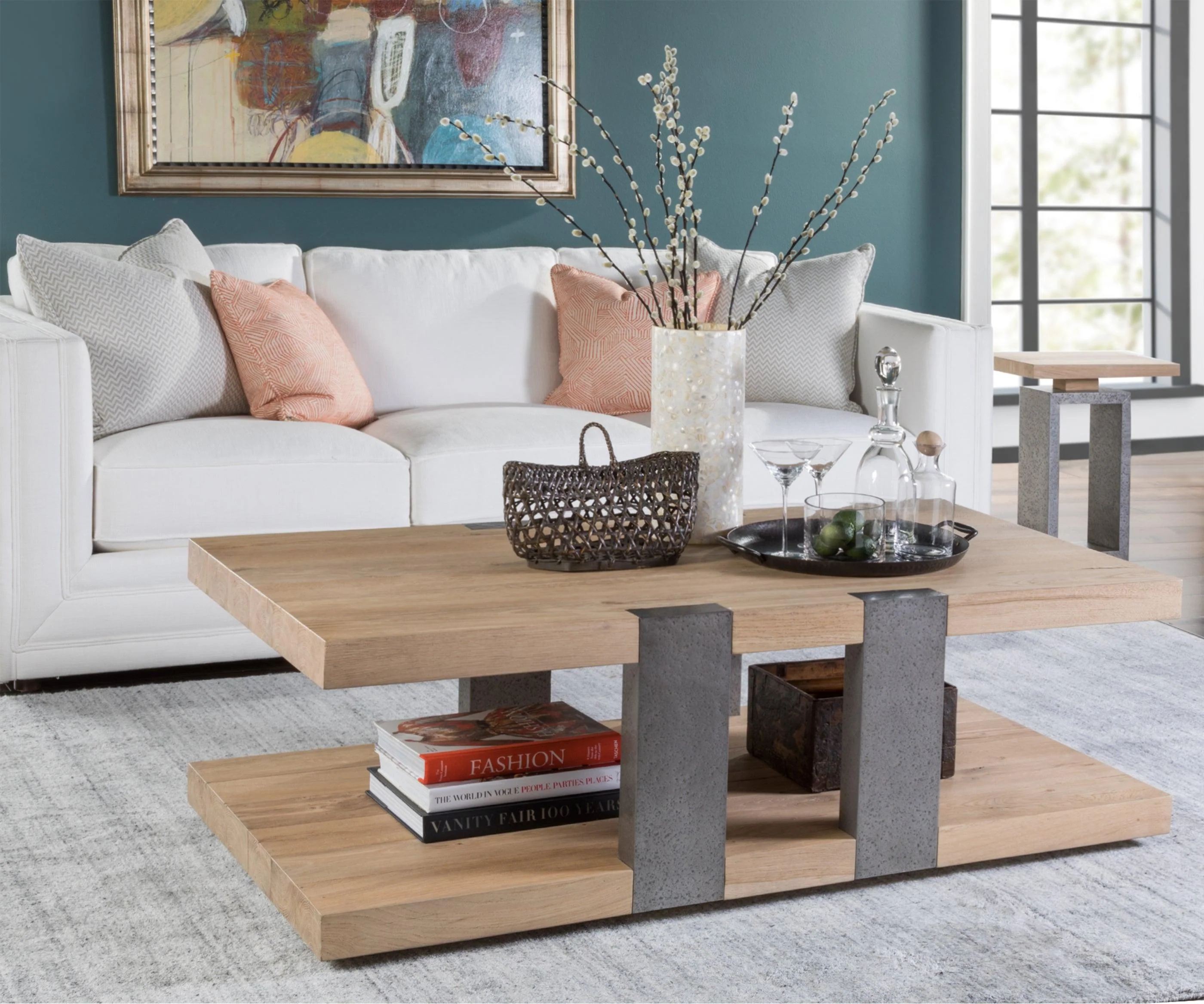 Verite Rectangular Cocktail Table - Remutear