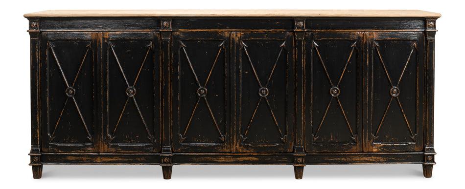 Marksman Sideboard - Antique Ebony - Remutear