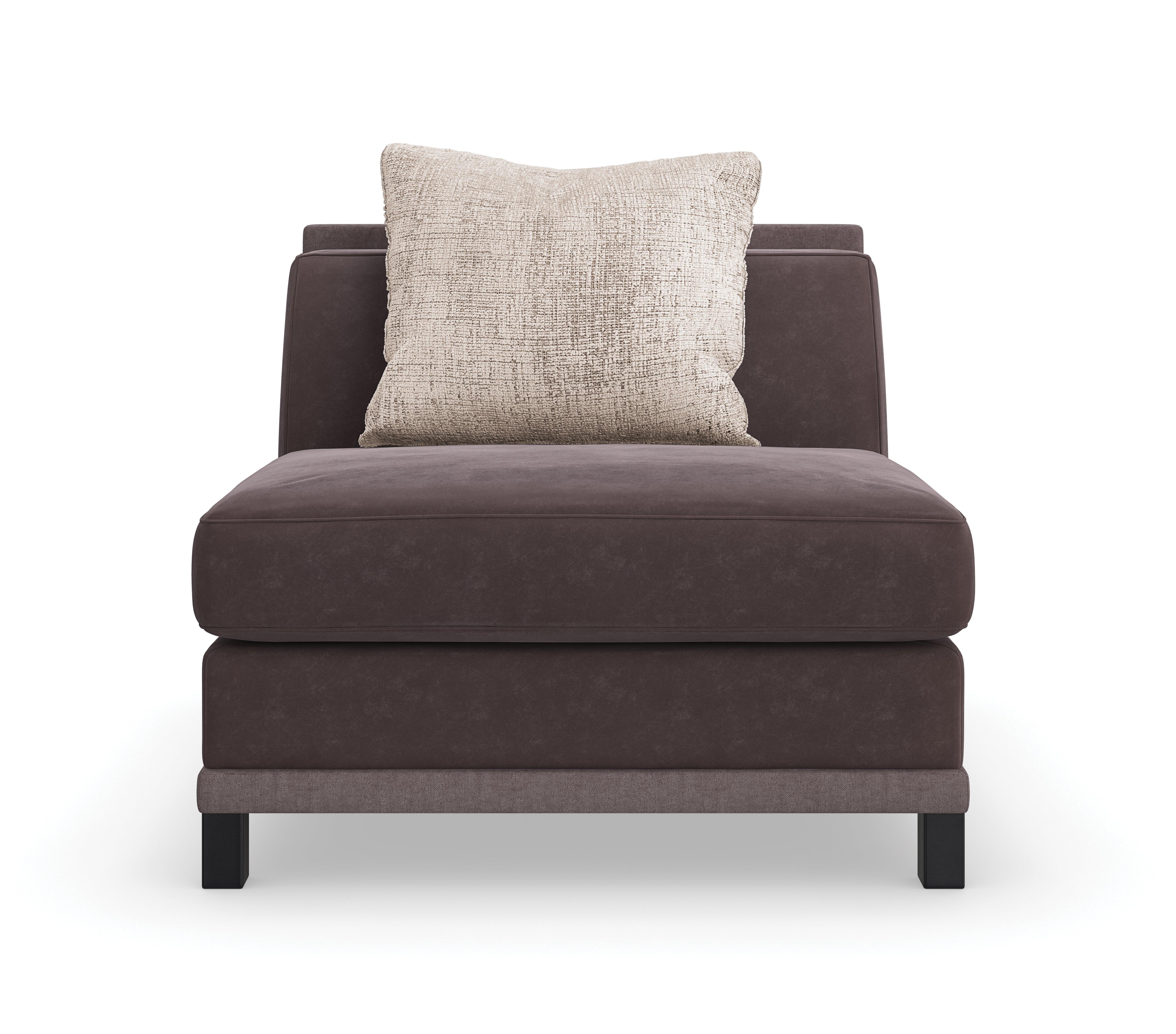 Tuxedo Armless Chair - Remutear
