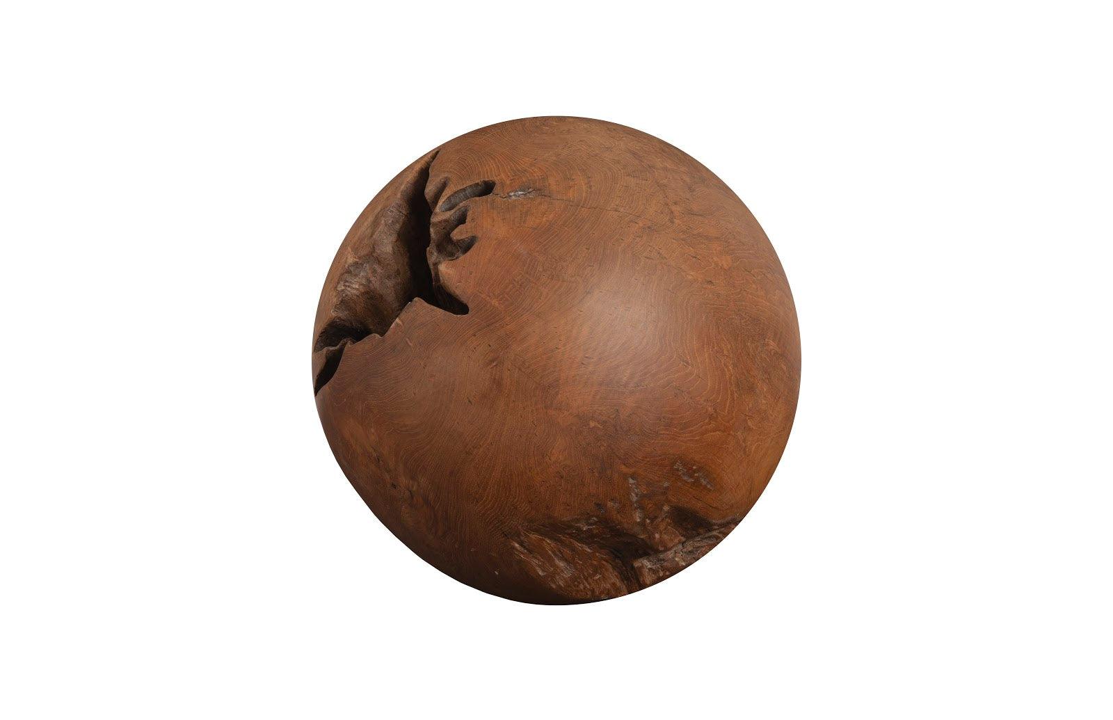 Teak Wood Ball, Medium - Remutear